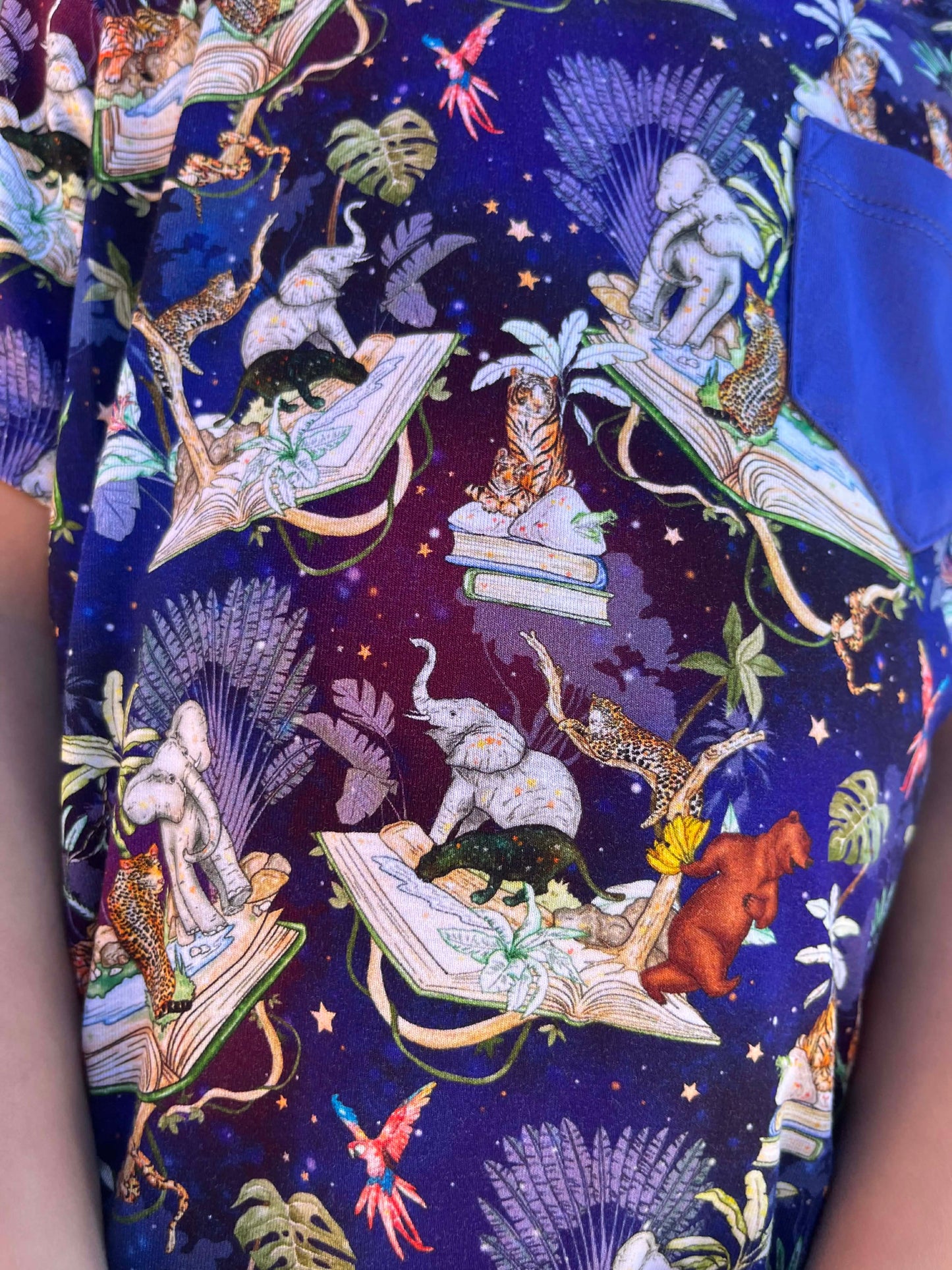 “Jungle Storybook” Pocket T-Shirt