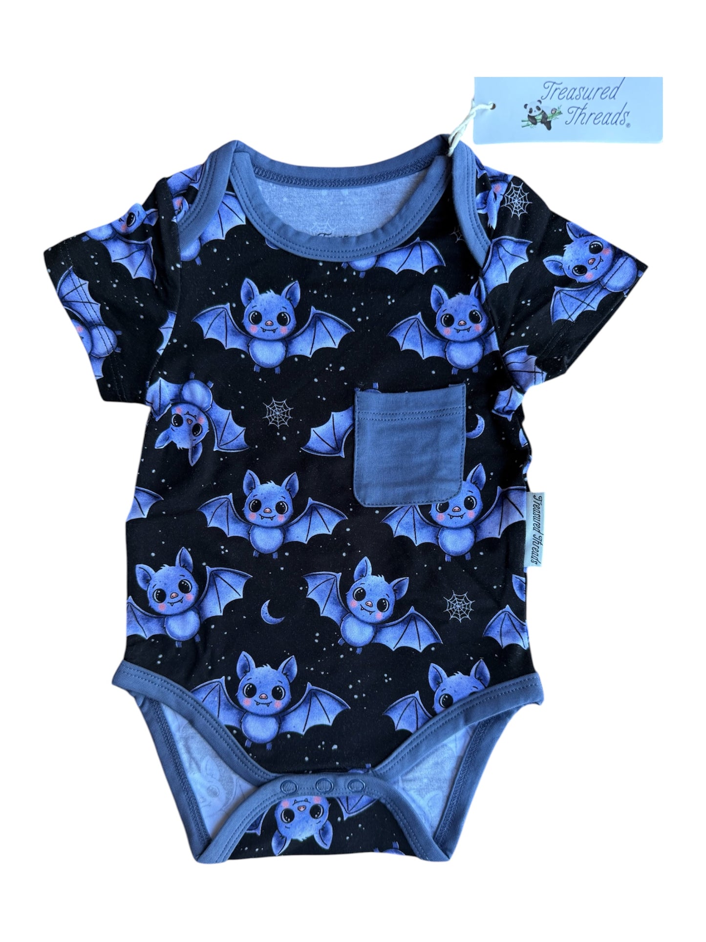 Moonlit Flutters Short Sleeved Bodysuit