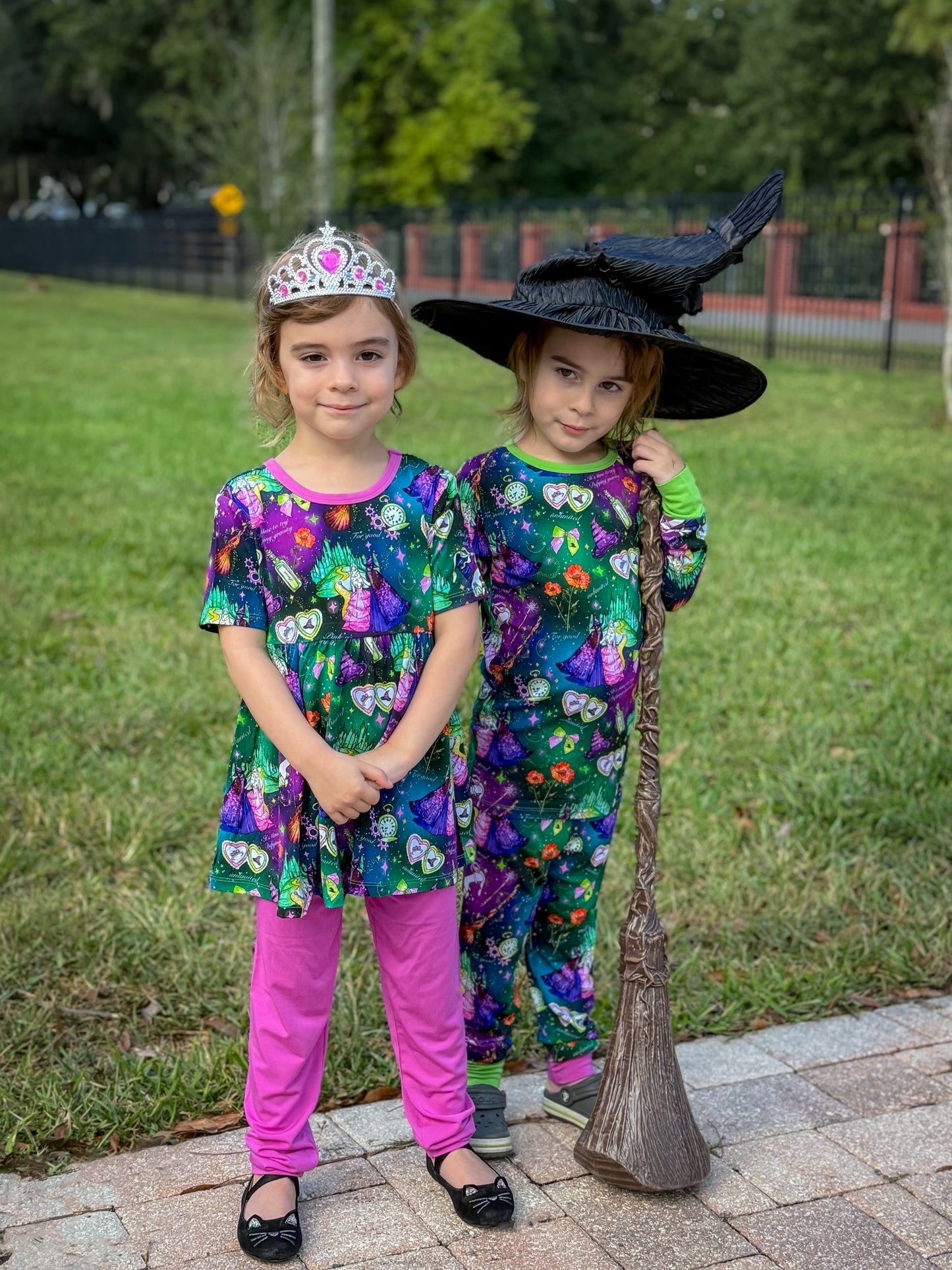 “Wicked Witch” Peplum Set