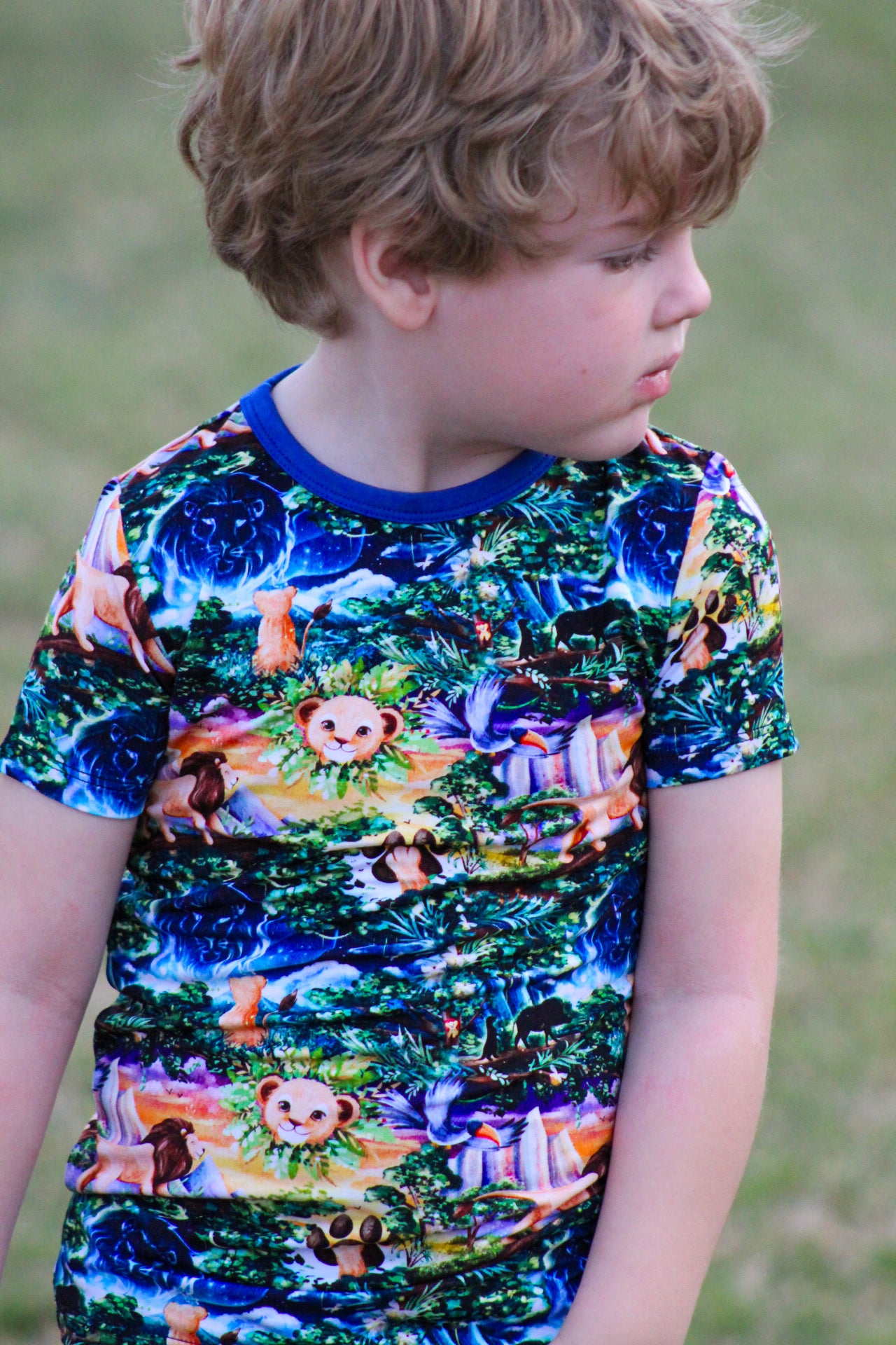 “King of the Pride” Two-Piece Pajamas