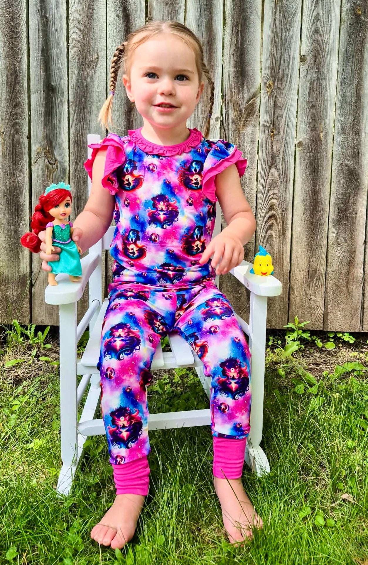Mermaid Wishes Two-Piece Pajamas