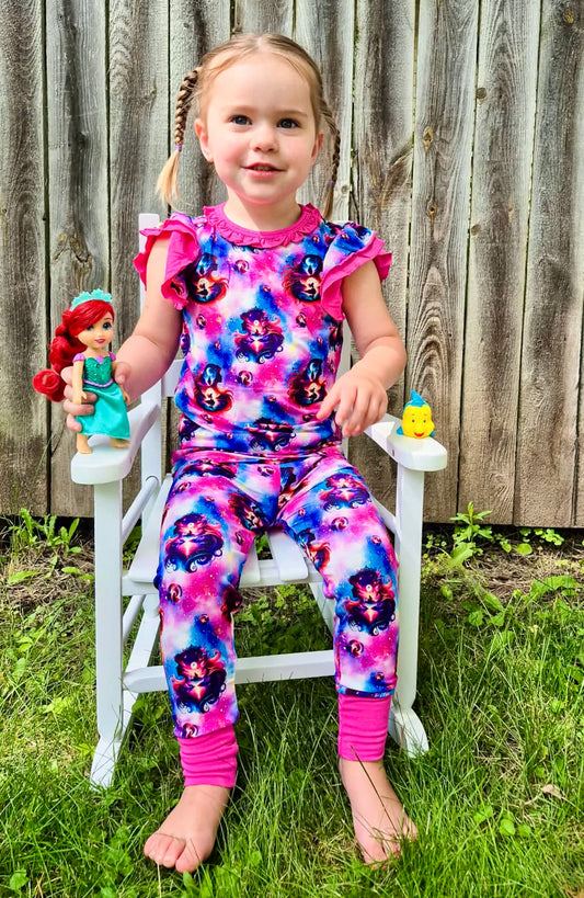Mermaid Wishes Two-Piece Pajamas