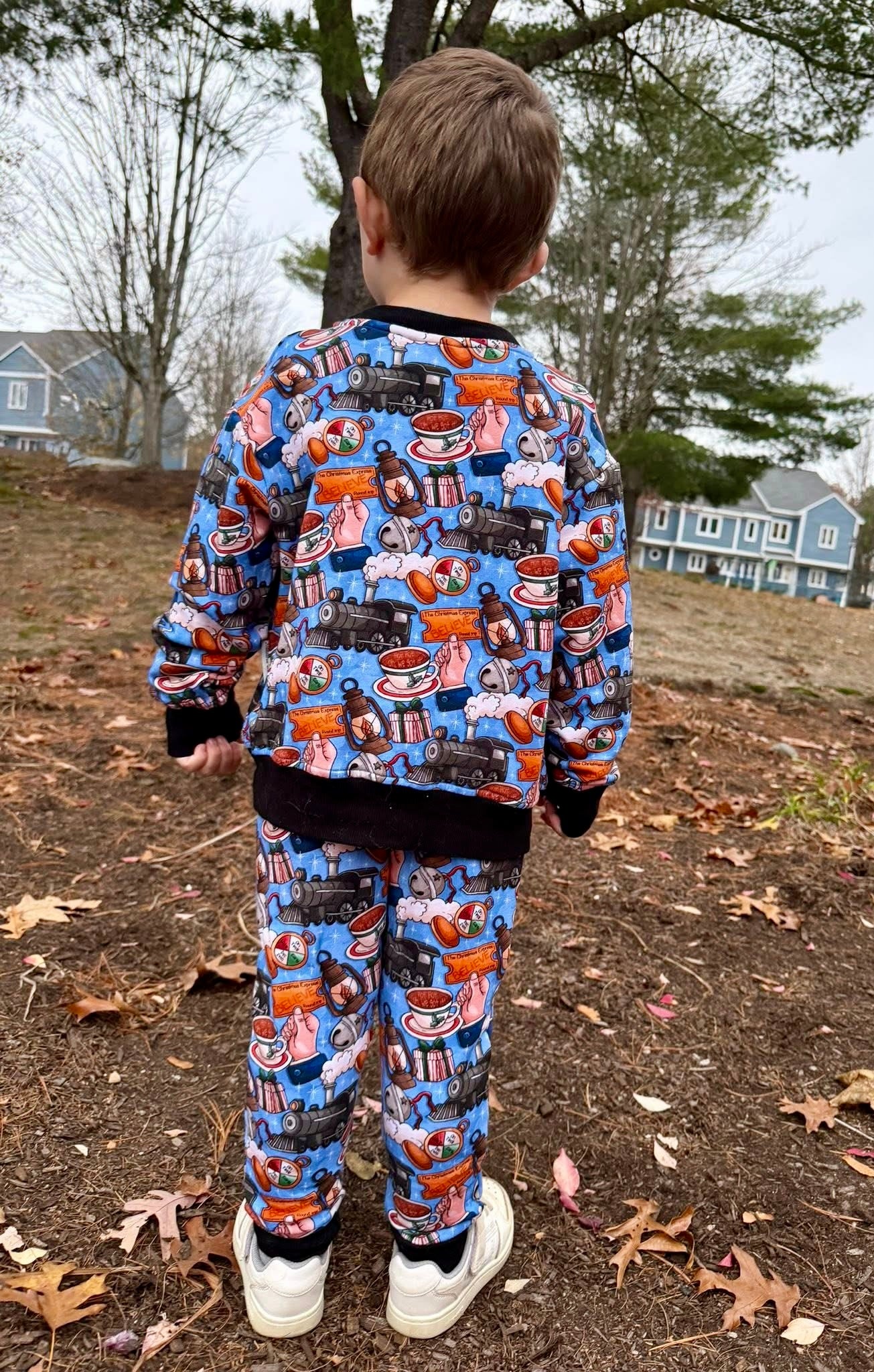 “Christmas Express” Jogger Set