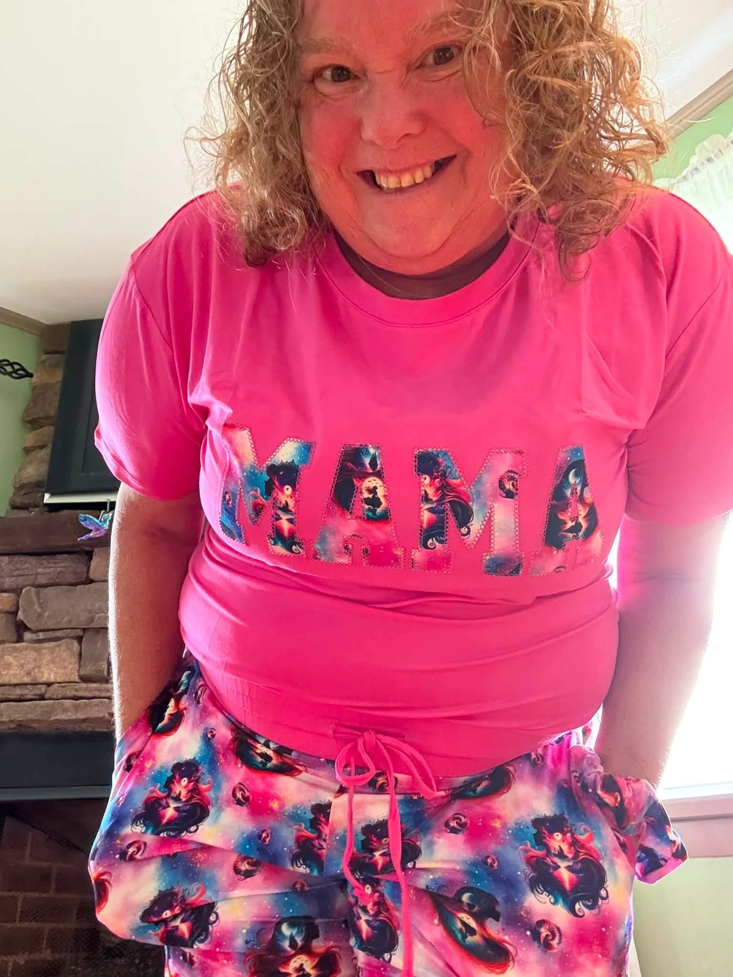 Mermaid Wishes Mama T-Shirt