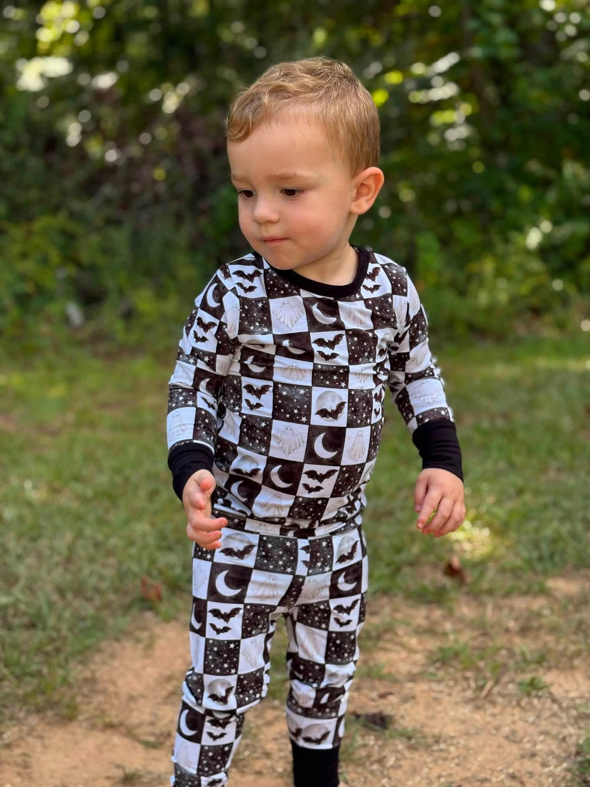 Spooky Starlight Two-Piece Pajamas