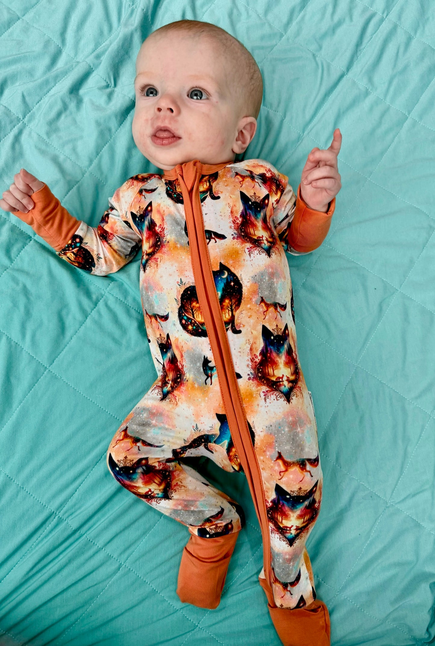 “Whimsical Foxes” Zippy