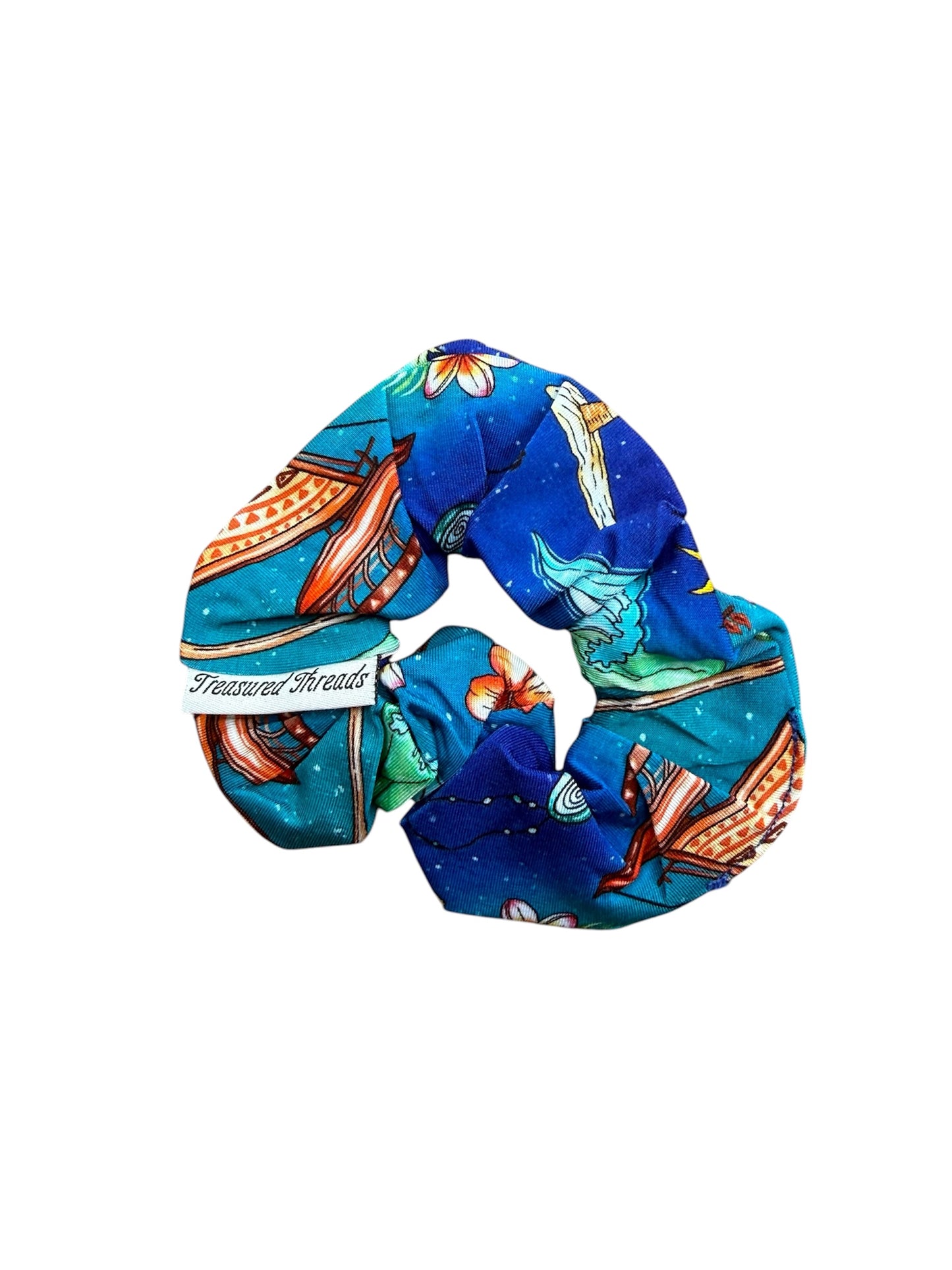 “Oceans Calling” Scrunchie