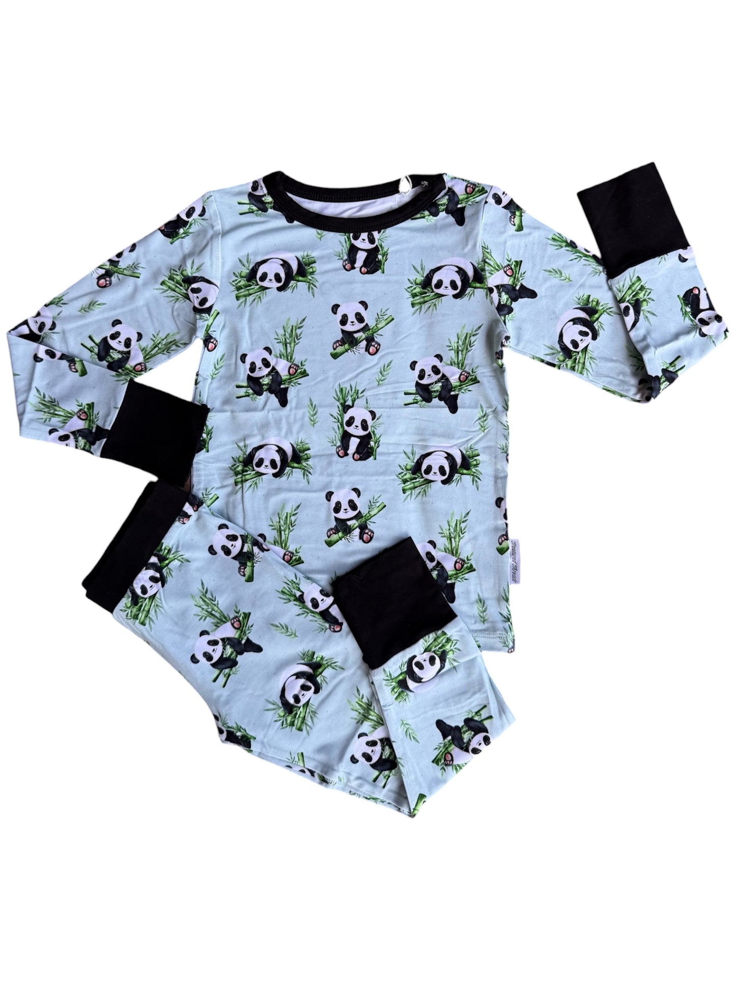 Treasured Pandas Two-Piece Pajamas