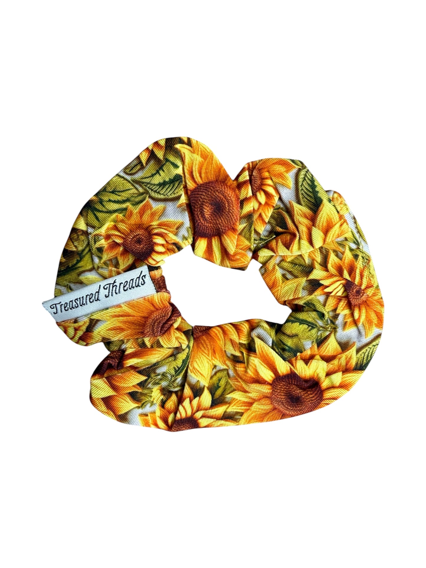 Sunflower Meadow Scrunchie