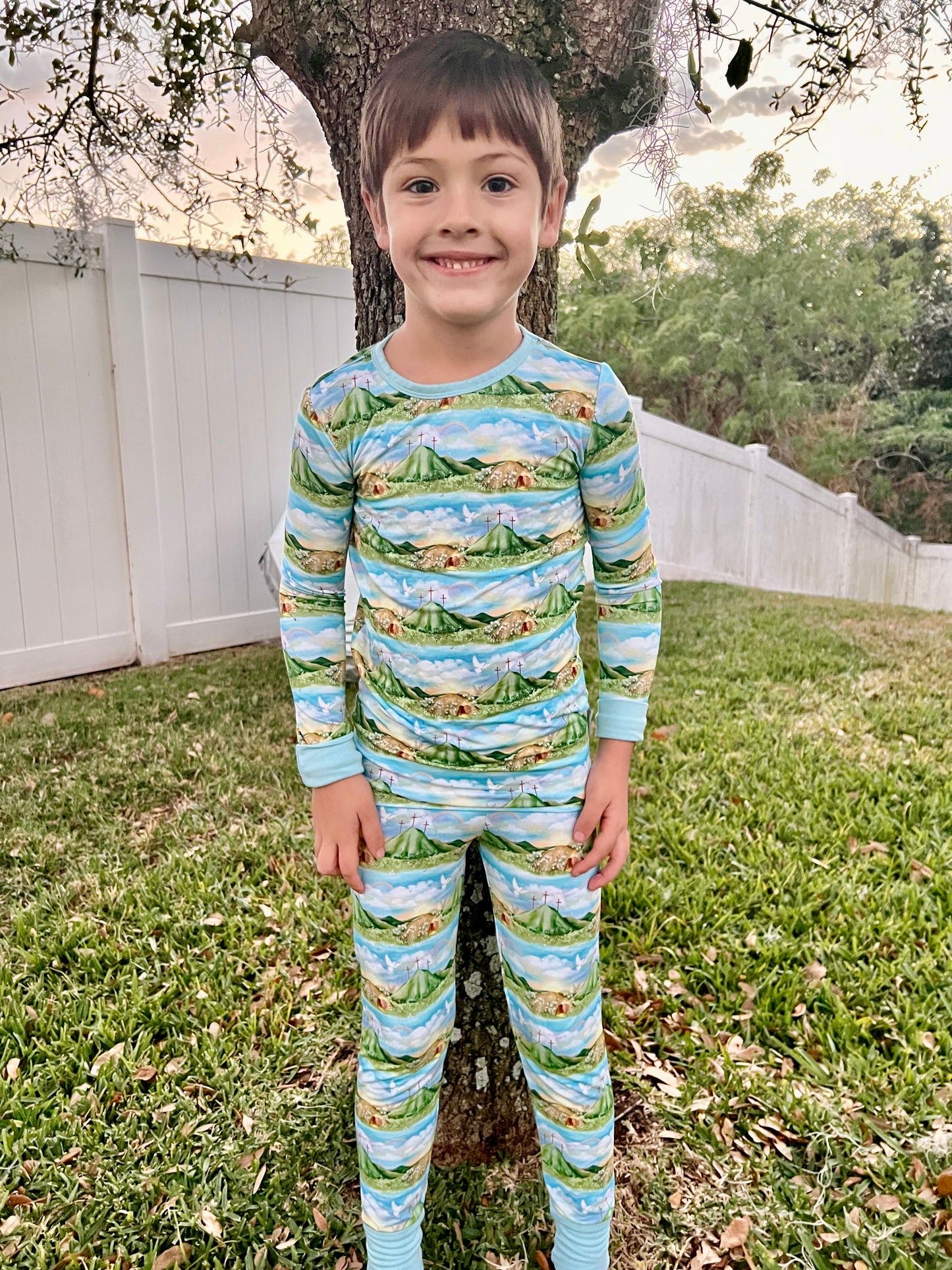 “Risen Above” Two-Piece Pajamas
