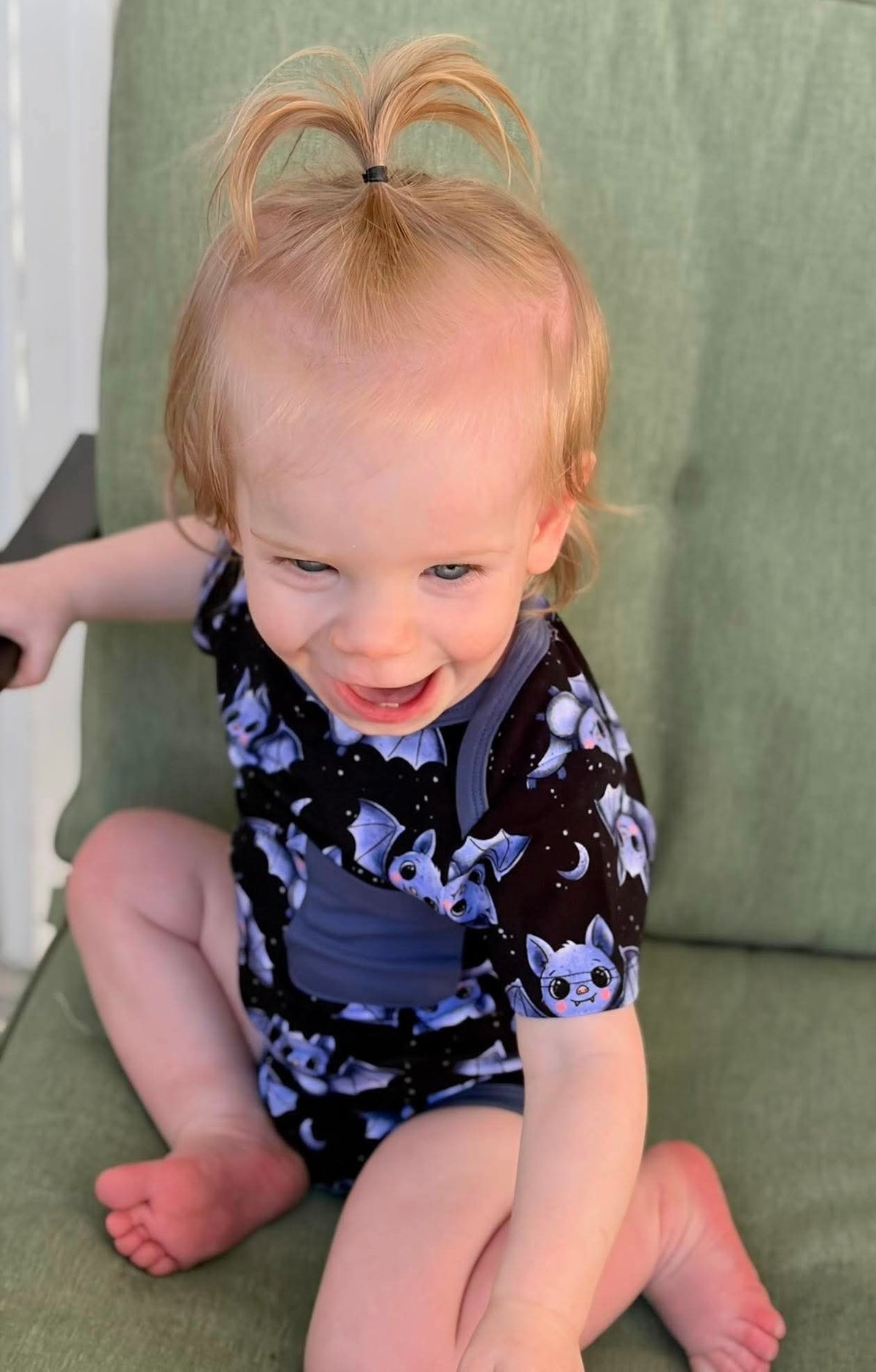 Moonlit Flutters Short Sleeved Bodysuit