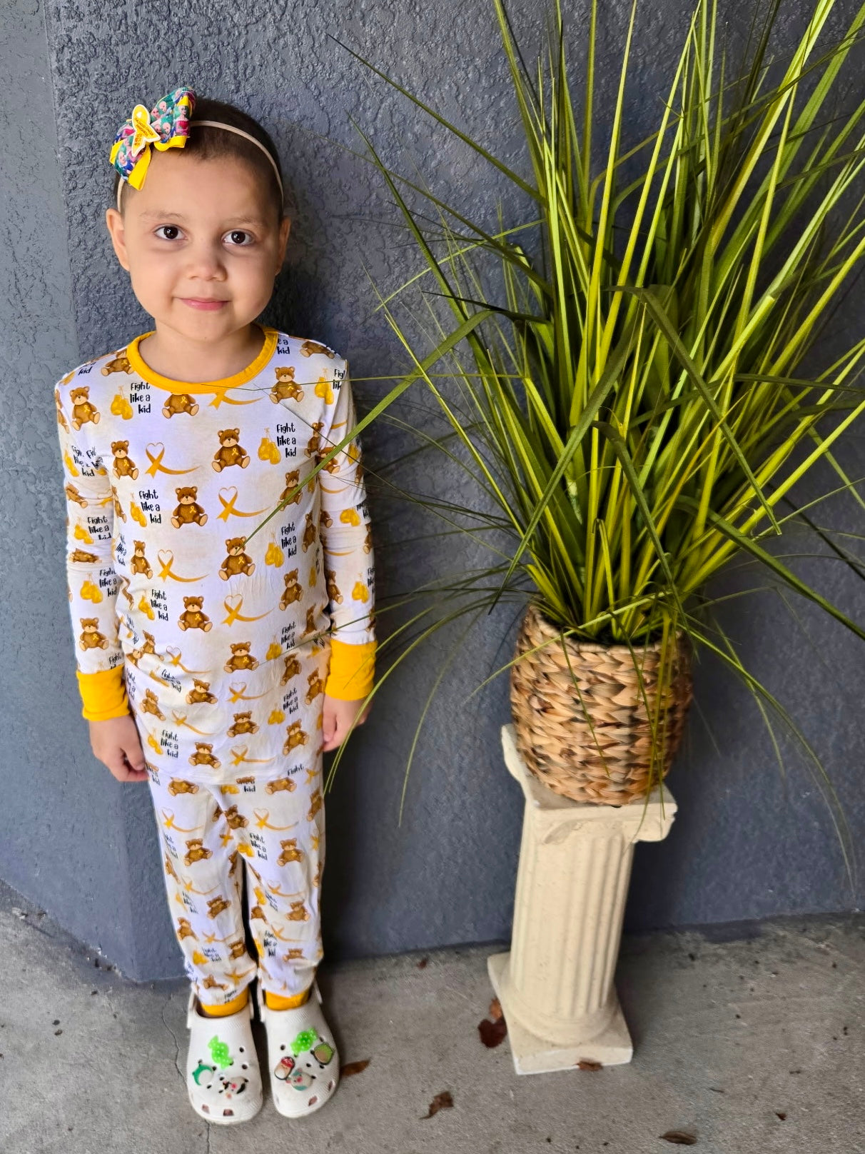 “Fight like a kid” Two-Piece Pajamas