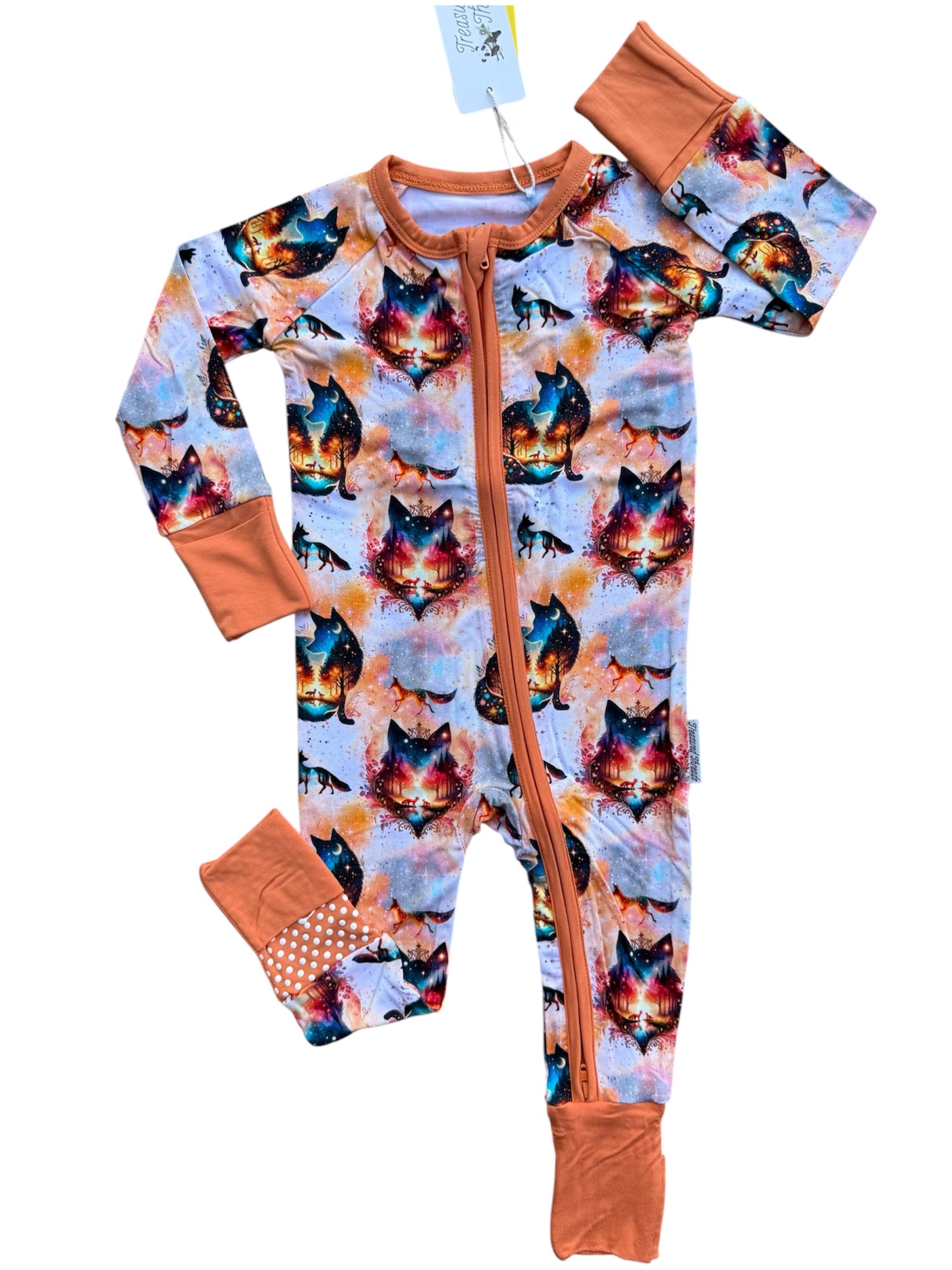 “Whimsical Foxes” Zippy