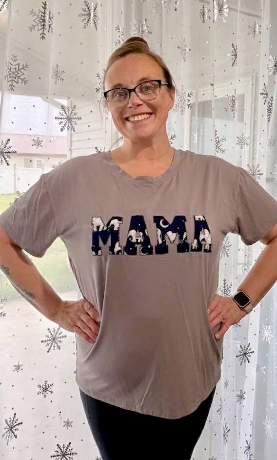 “Elephants” Mama T-Shirt