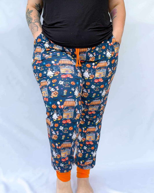 Steamboat Willie’s Not So Scary Halloween Woman’s Joggers
