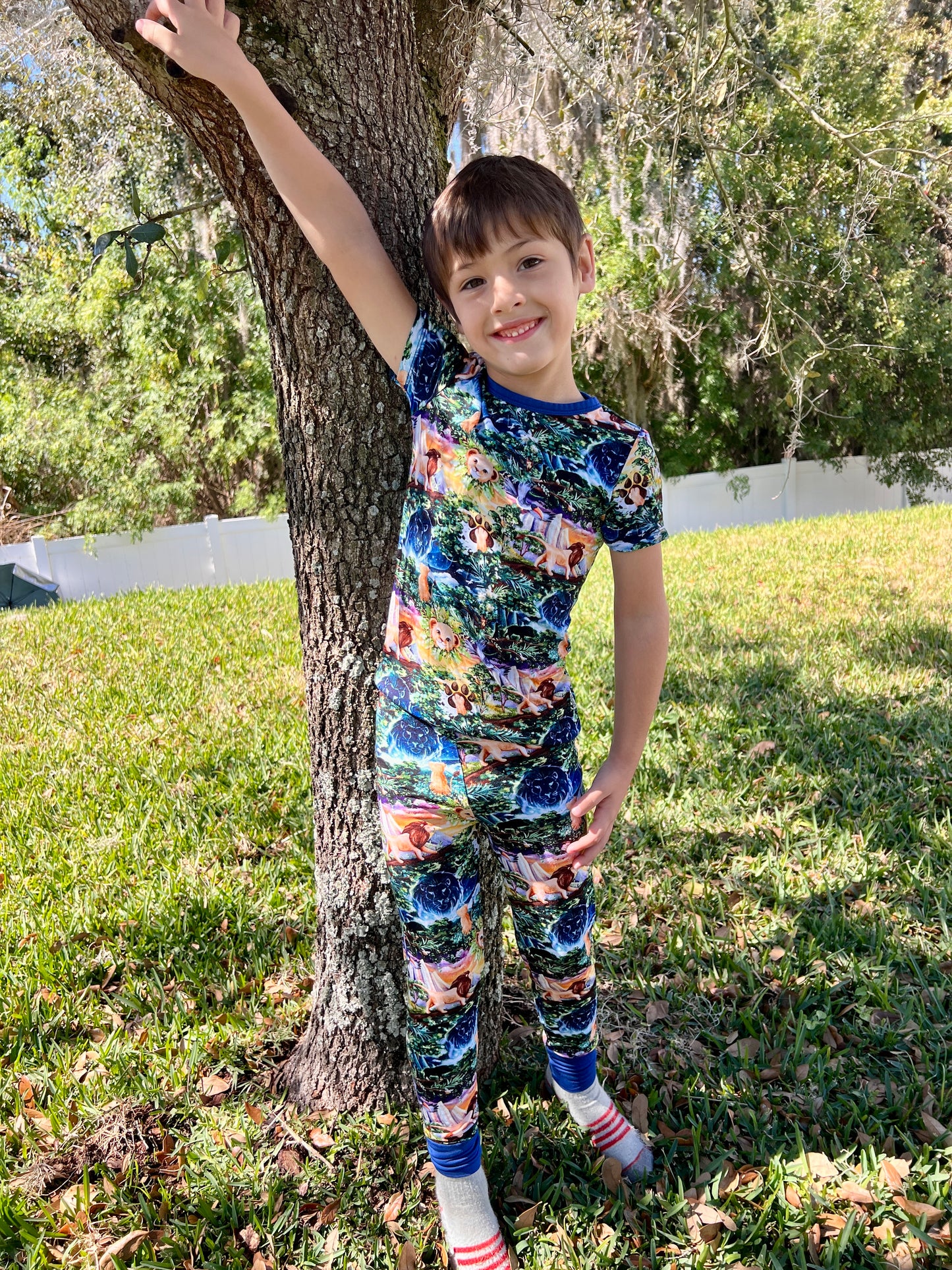 “King of the Pride” Two-Piece Pajamas