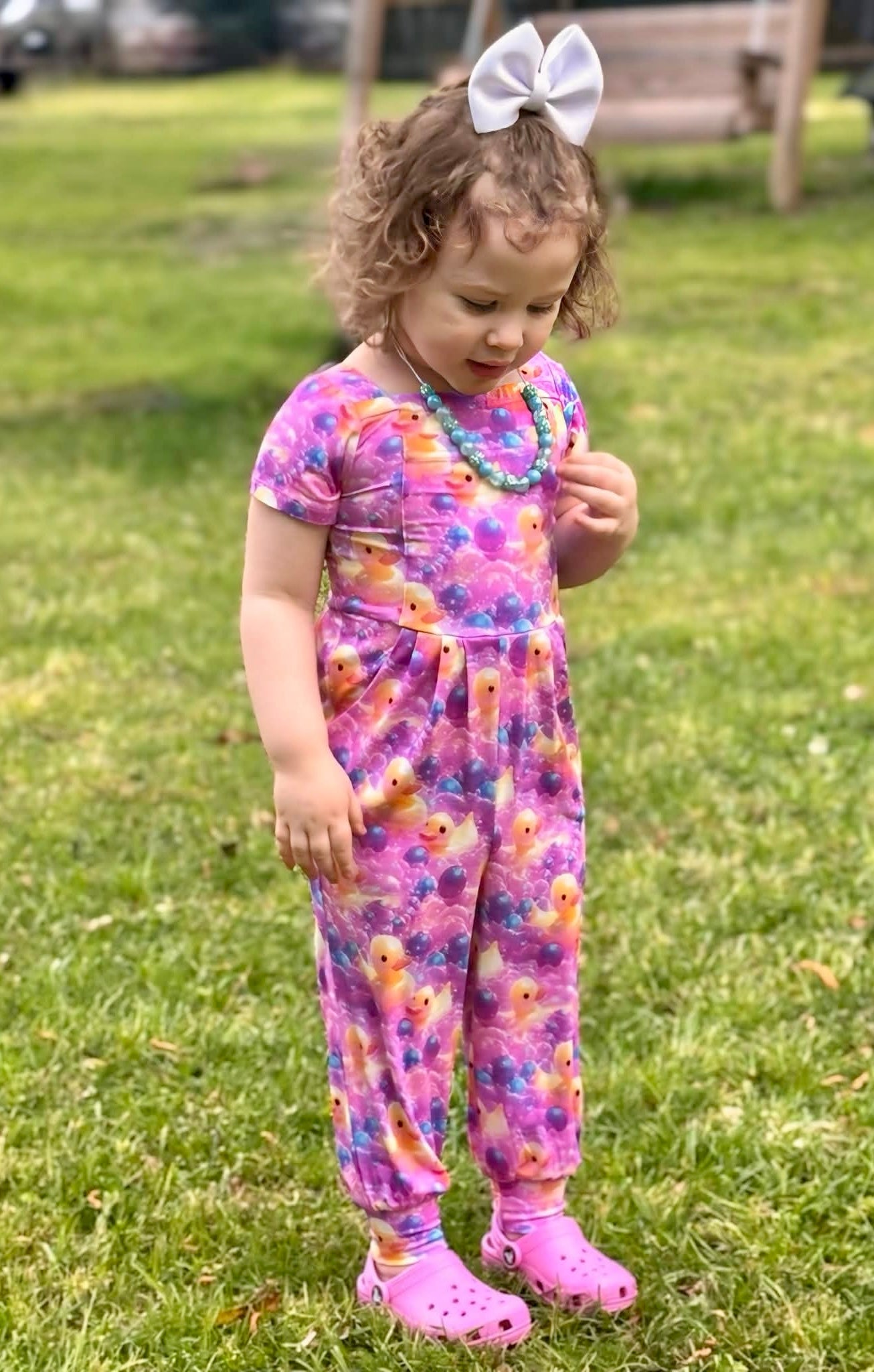 “Bubble Duckies” Romper