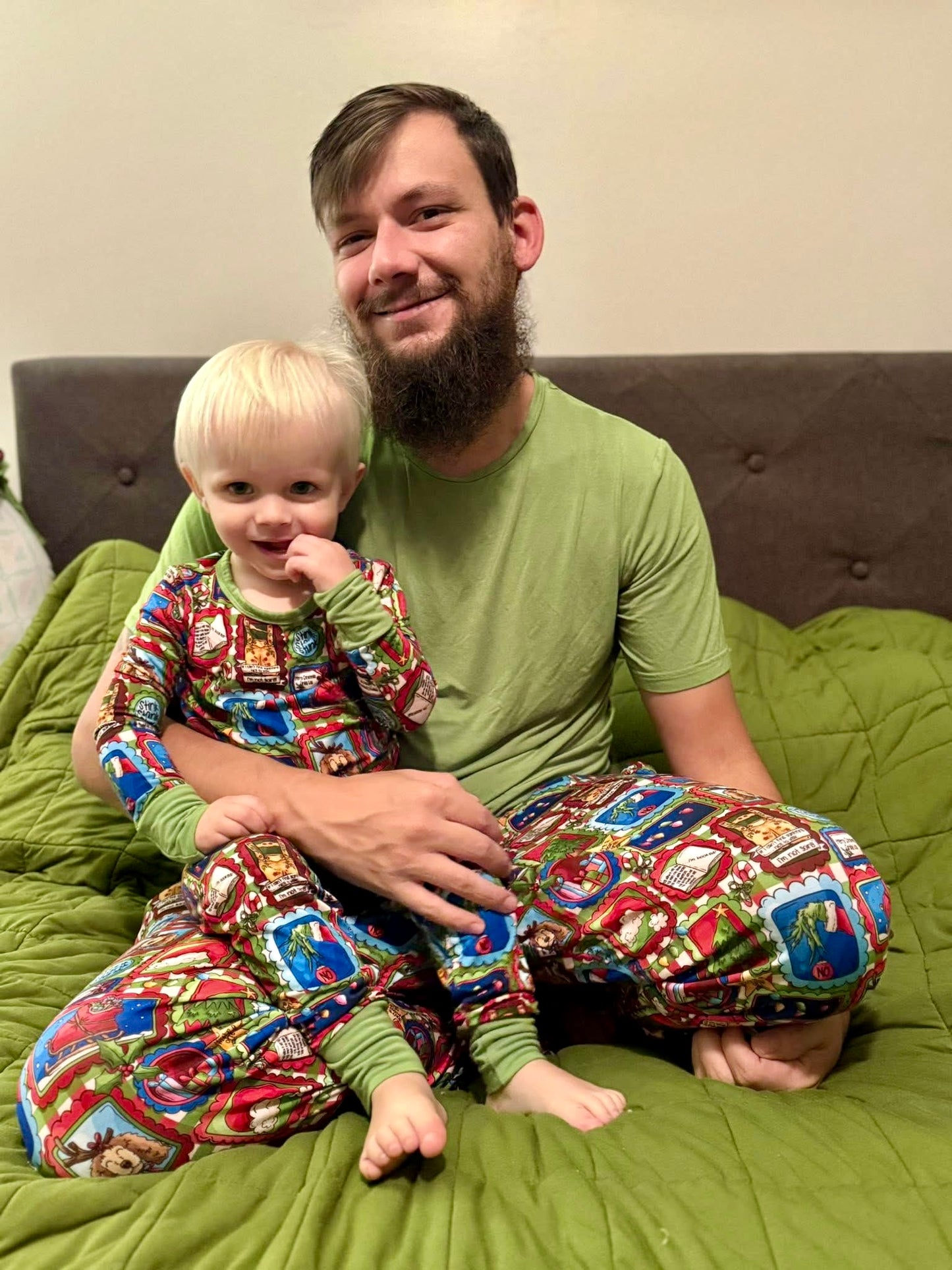 “Mean One” Mens Green Shirt