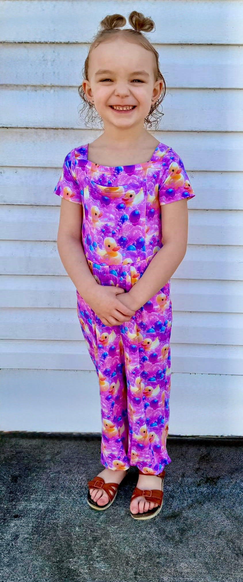“Bubble Duckies” Romper