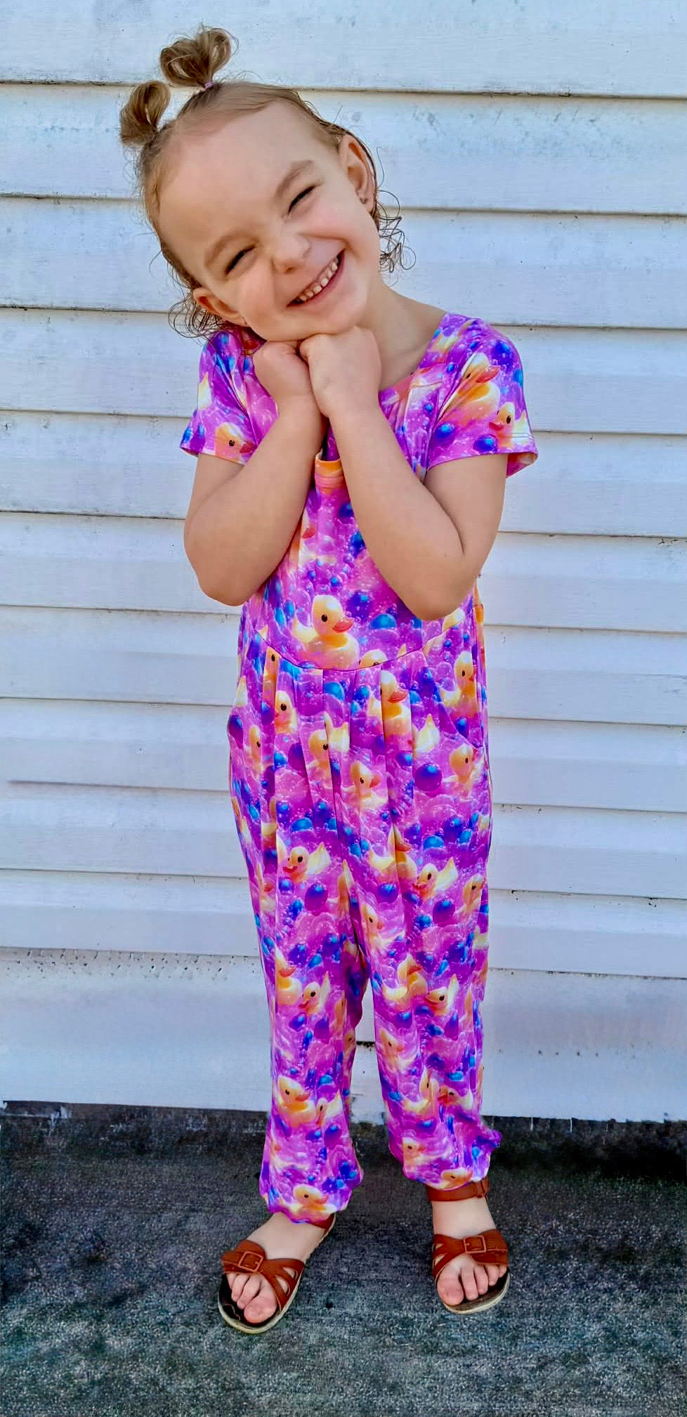 “Bubble Duckies” Romper