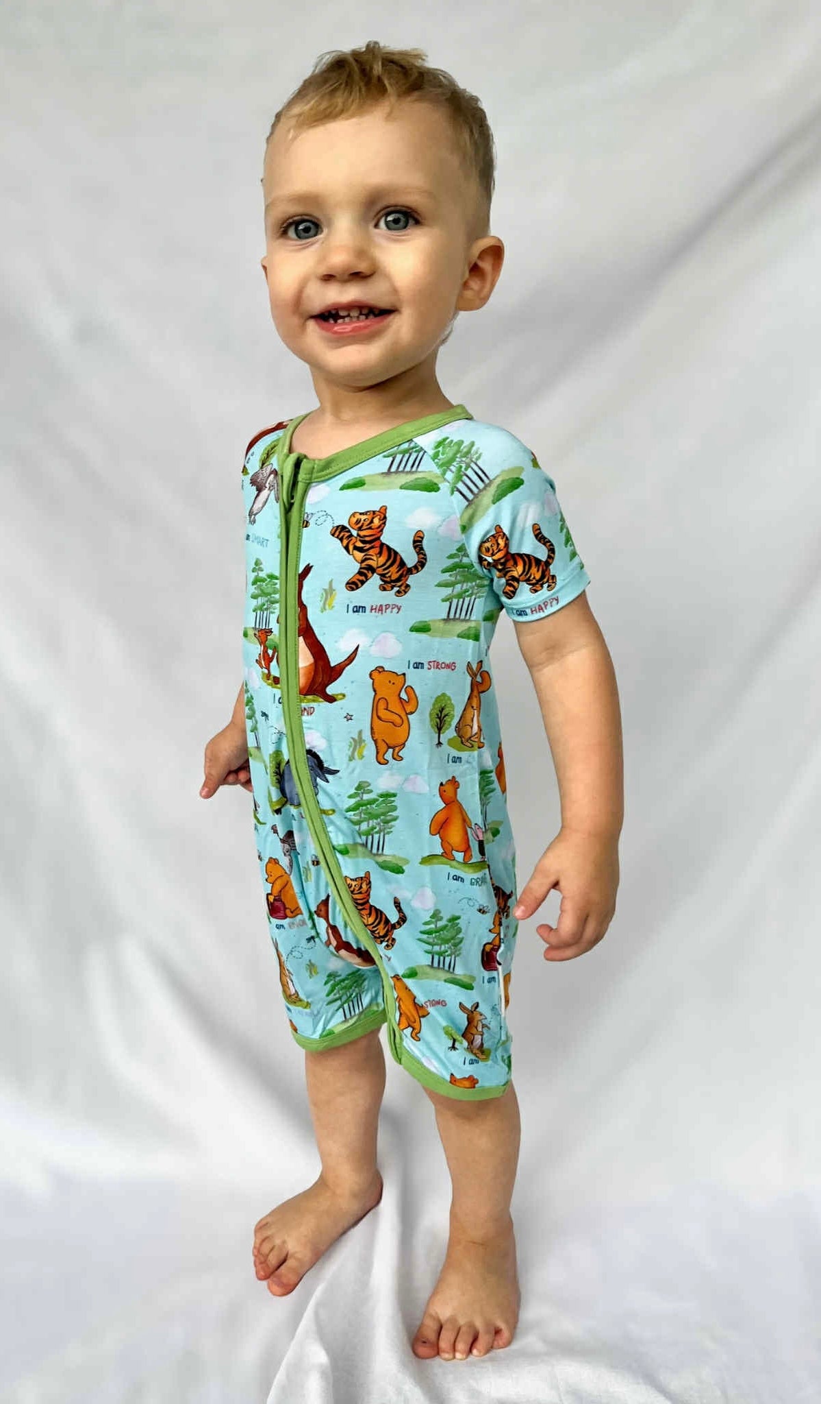 Pooh’s Path of Positivity Zippered Shorty