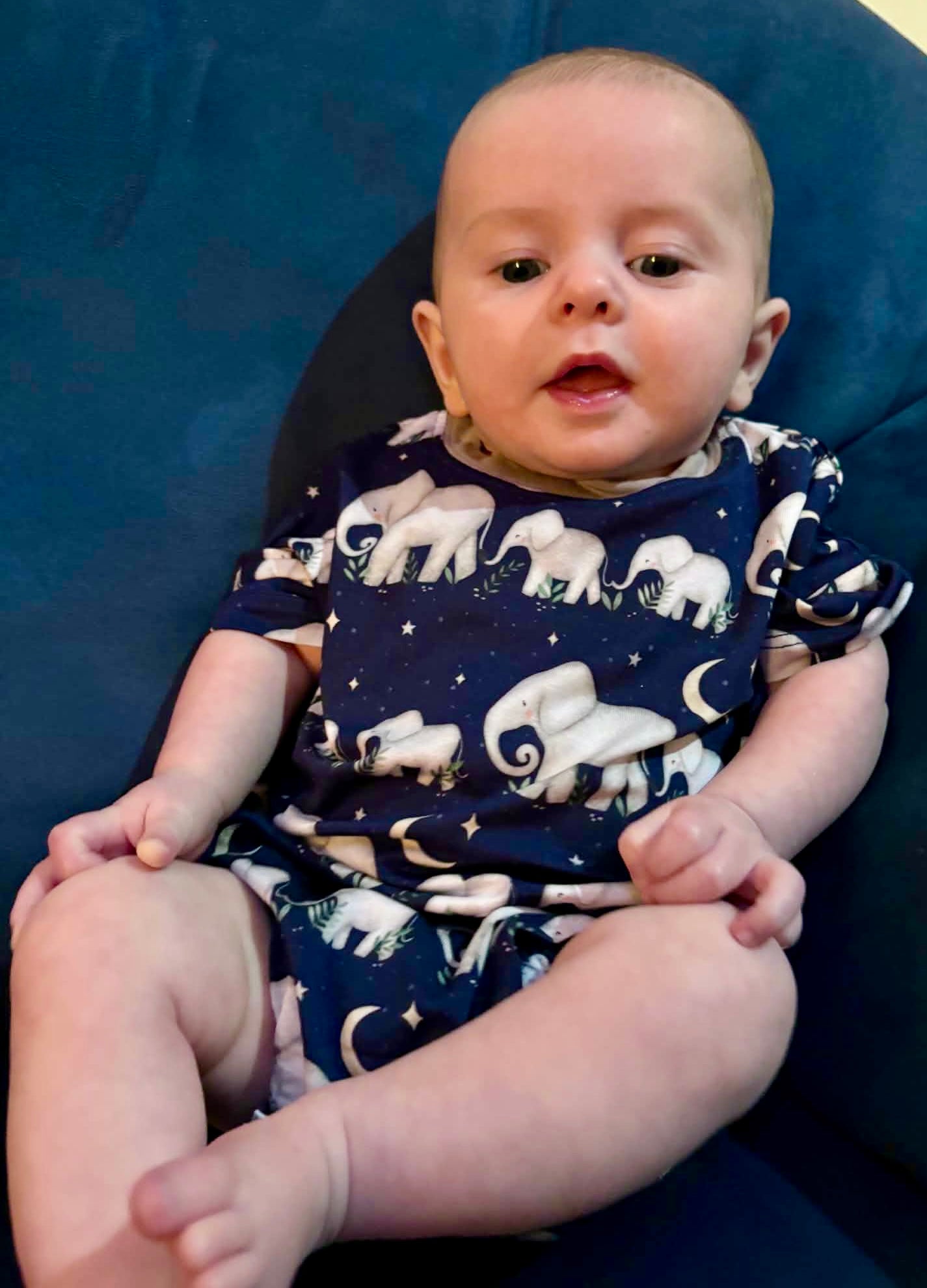 Elephant Bubble Romper