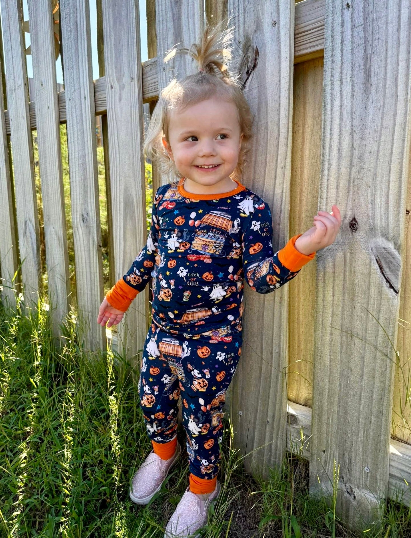 Steamboat Willie’s Not So Scary Halloween Two-Piece Pajamas