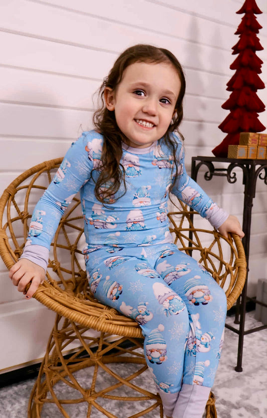“Chillin’ with my Gnomies” Two-Piece Pajamas