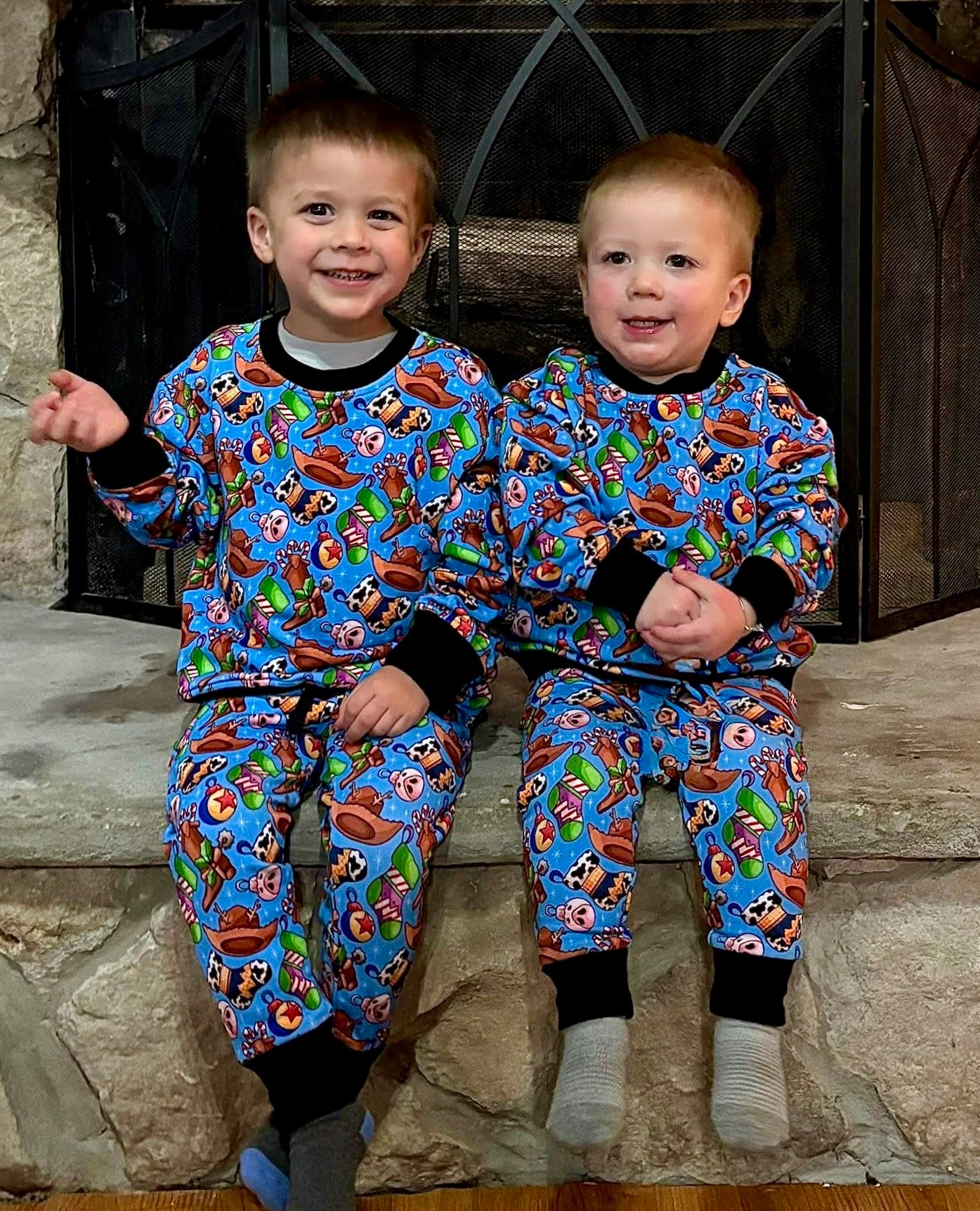 “To Infinity and Christmas” Jogger Set