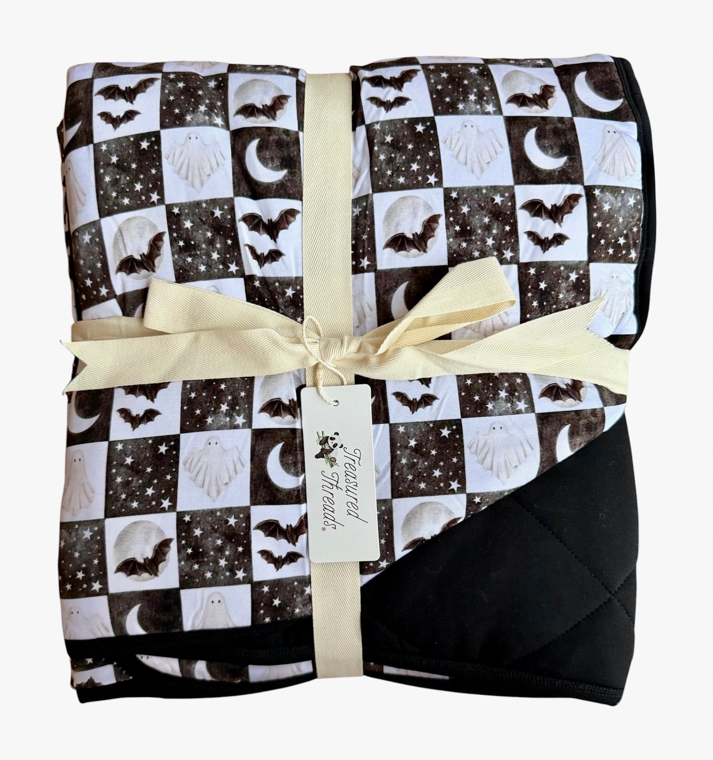 Spooky Starlight Quilted Blanket