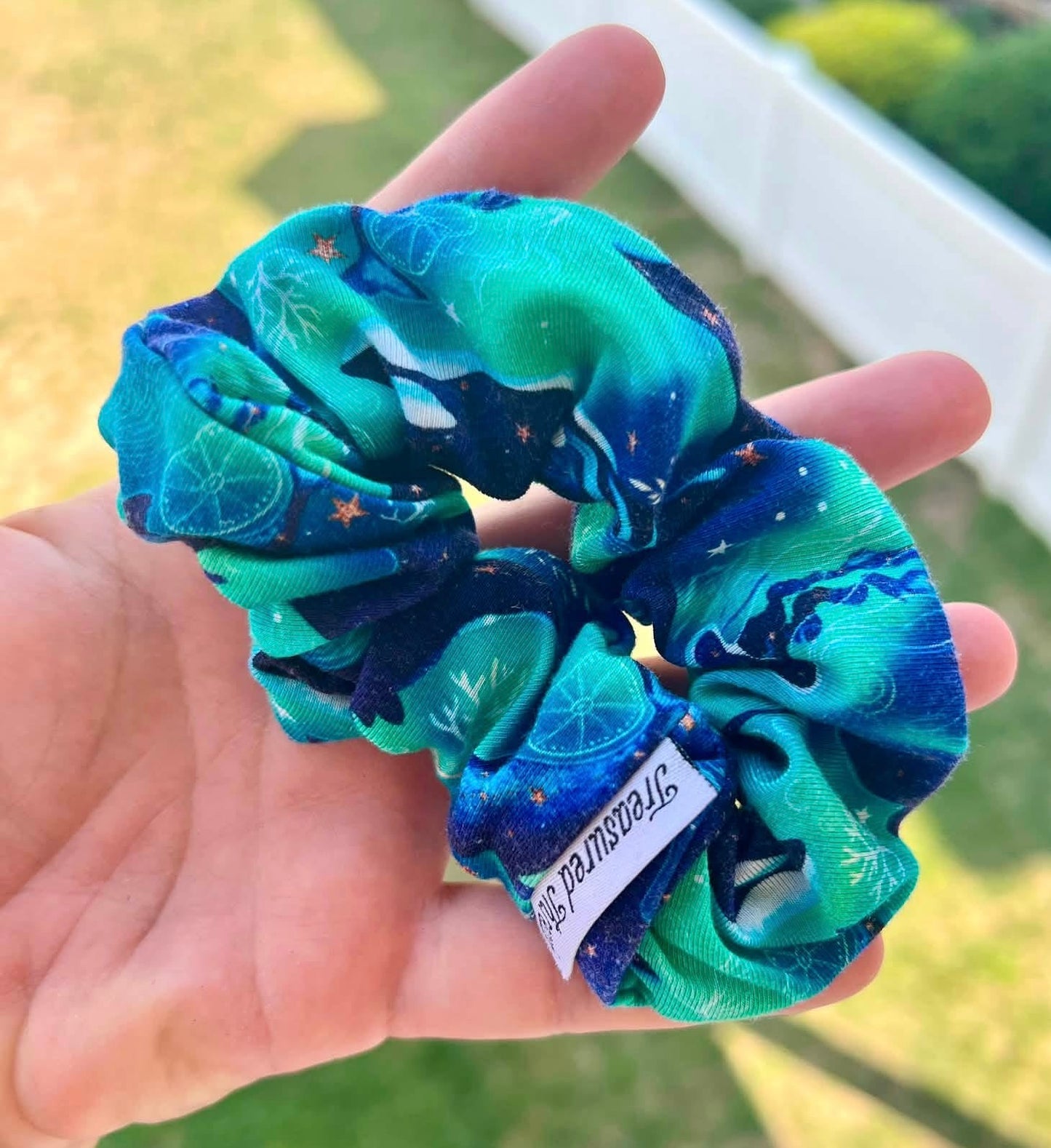 Starlit Seas Scrunchie