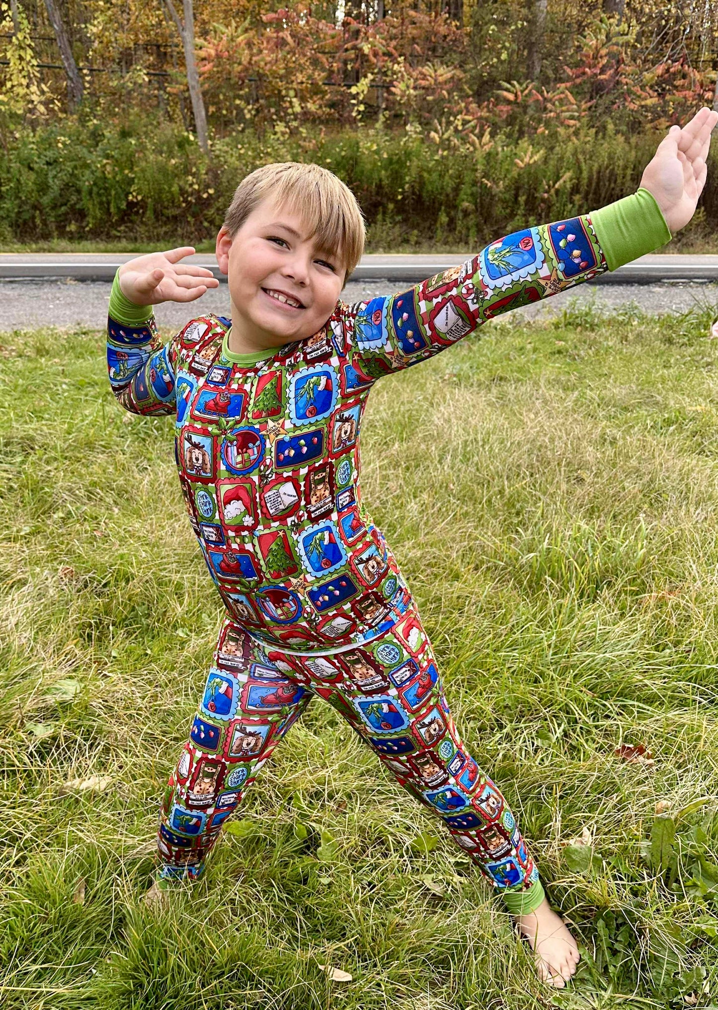 “Mean One” Two-Piece Pajamas