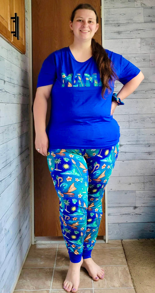 “Oceans Calling” Woman’s Joggers