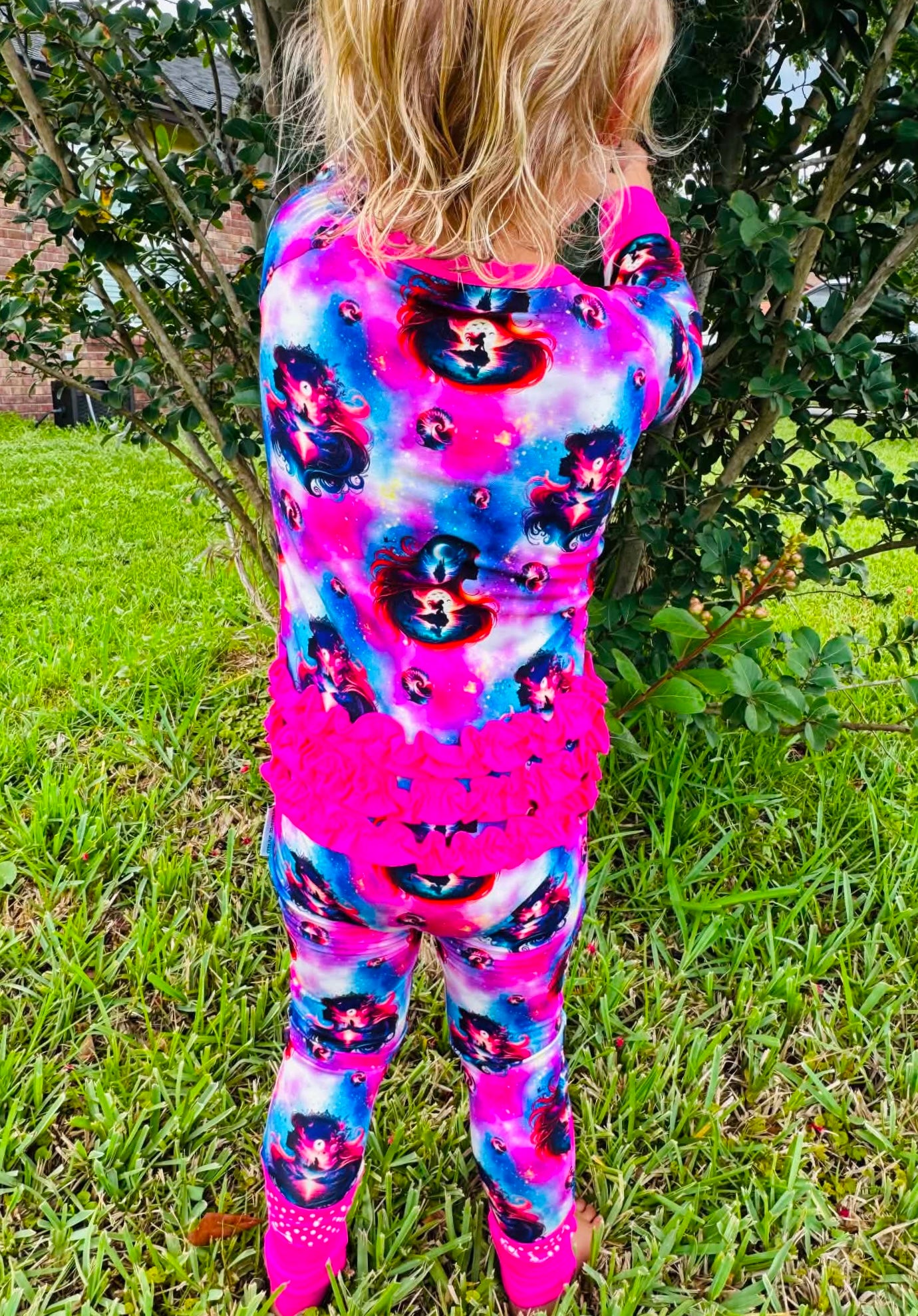 Mermaid Wishes Ruffle Zippy