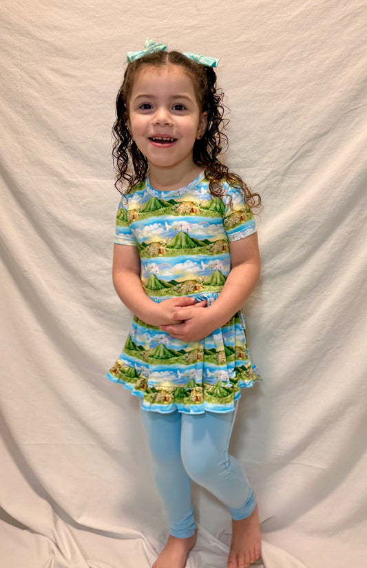 “Risen Above” Peplum Set