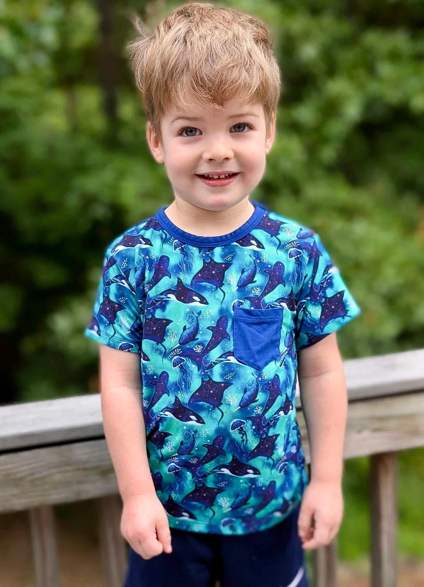 Starlit Seas Pocket T-Shirt