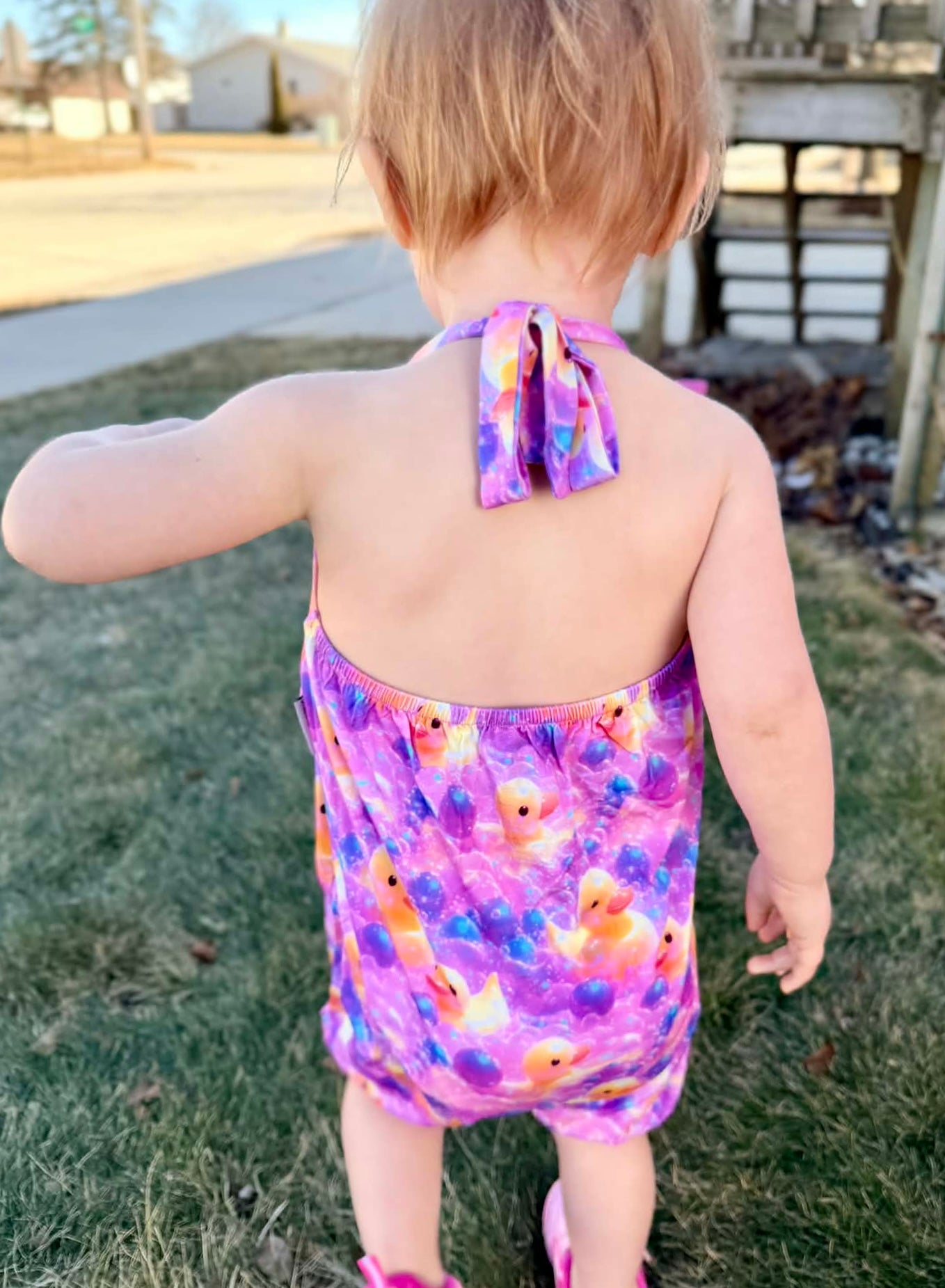 “Bubble Duckies” Halter Bubble