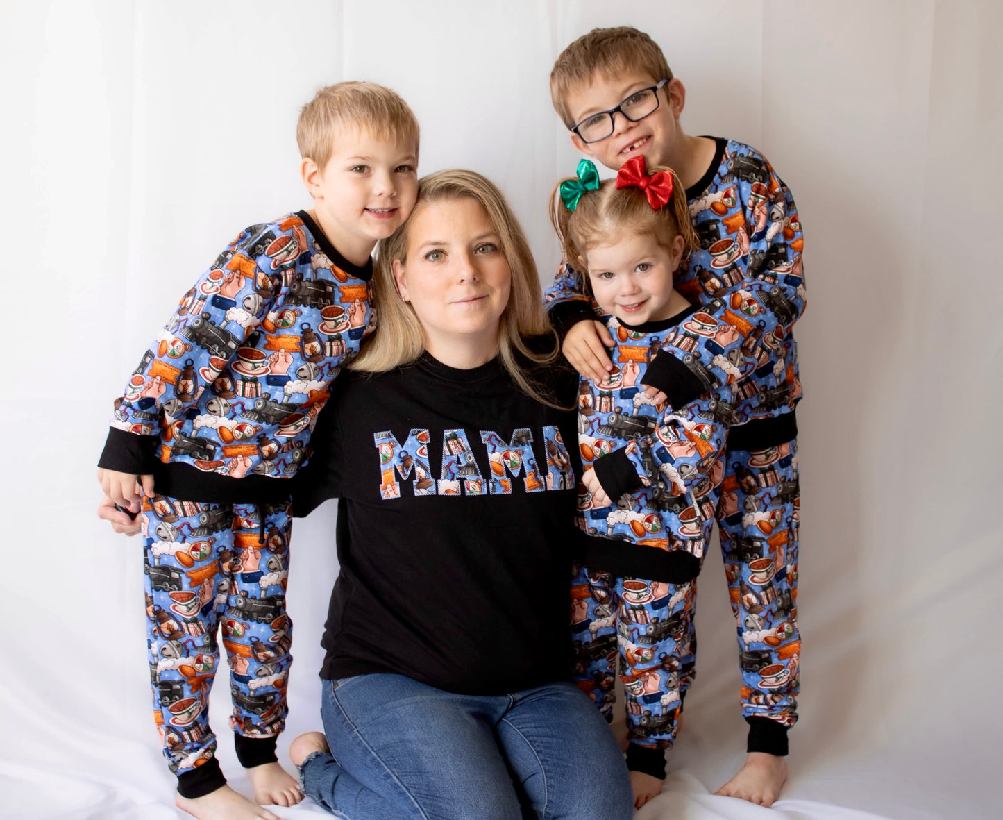 “Christmas Express” Mama Sweater