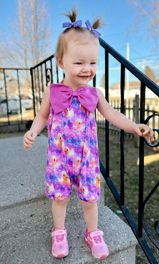 “Bubble Duckies” Halter Bubble