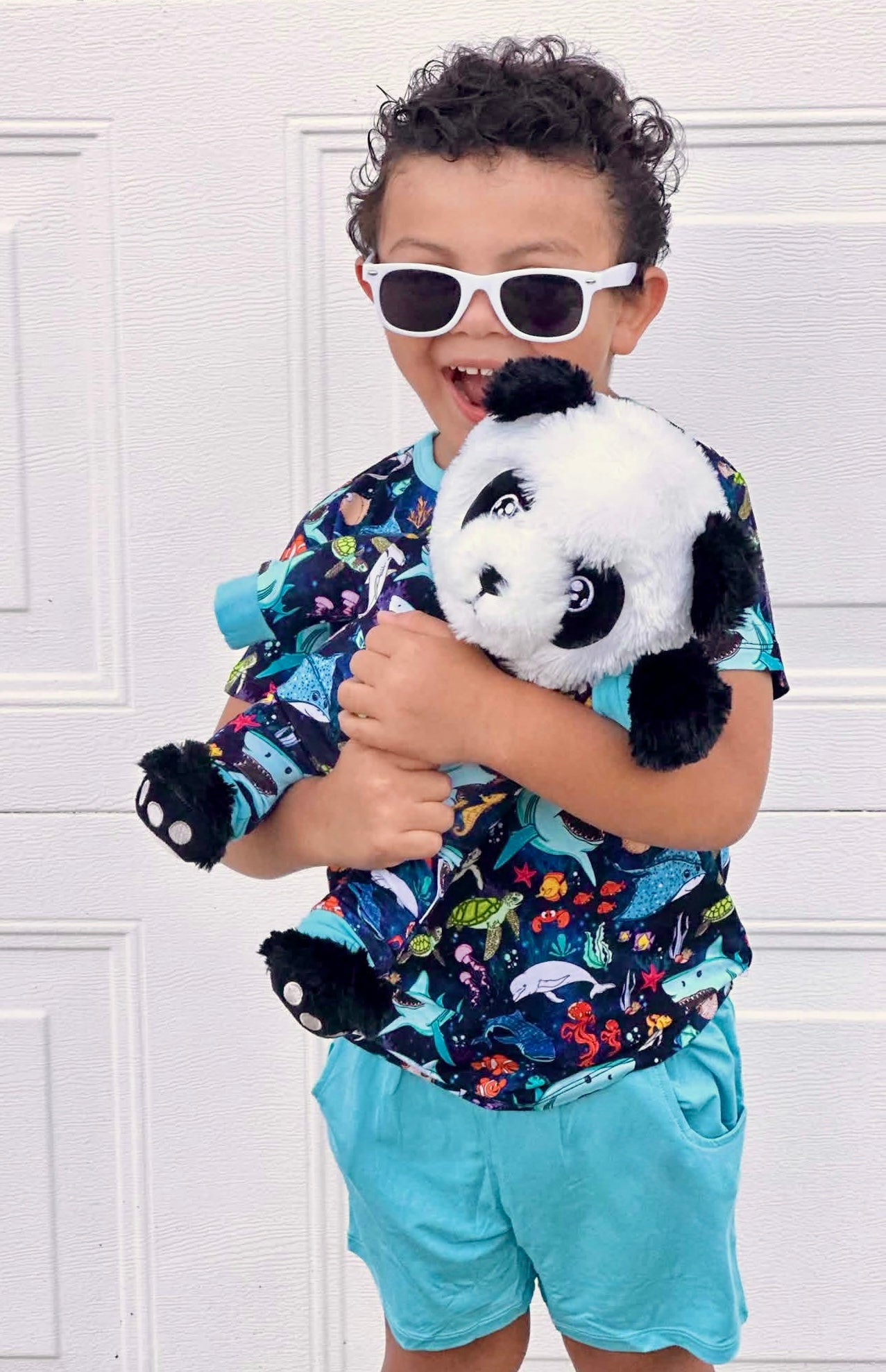 “Beyond The Reef” Doll Romper