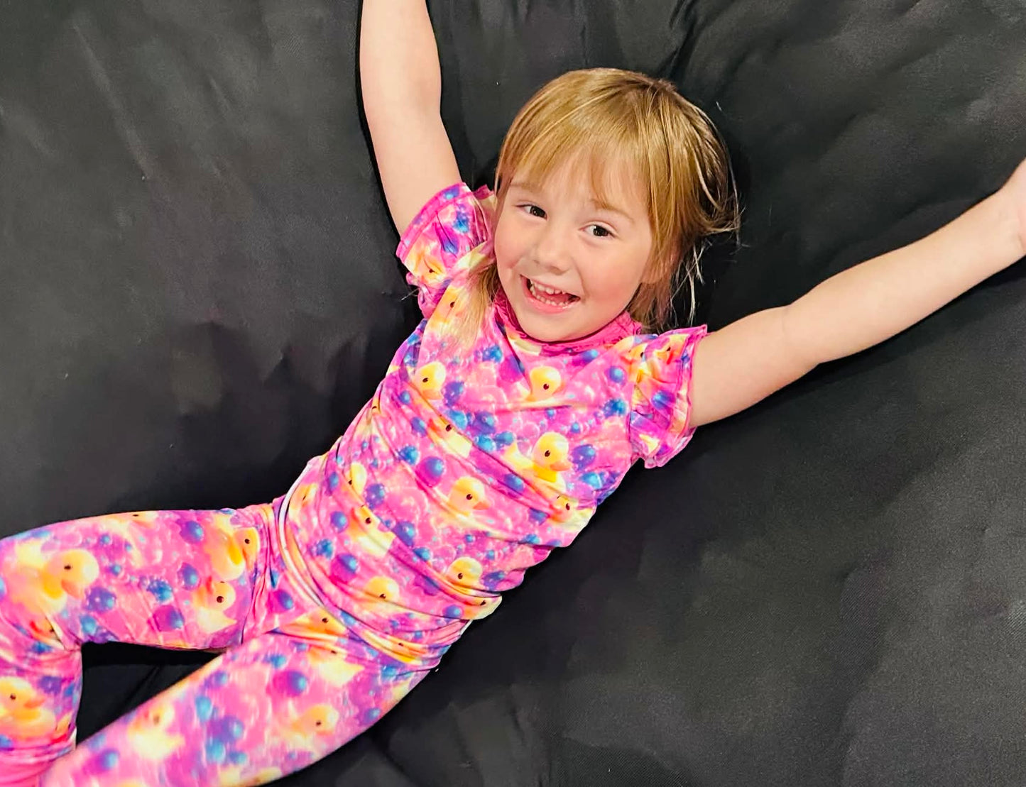 “Bubble Duckies” Two-Piece Pajamas