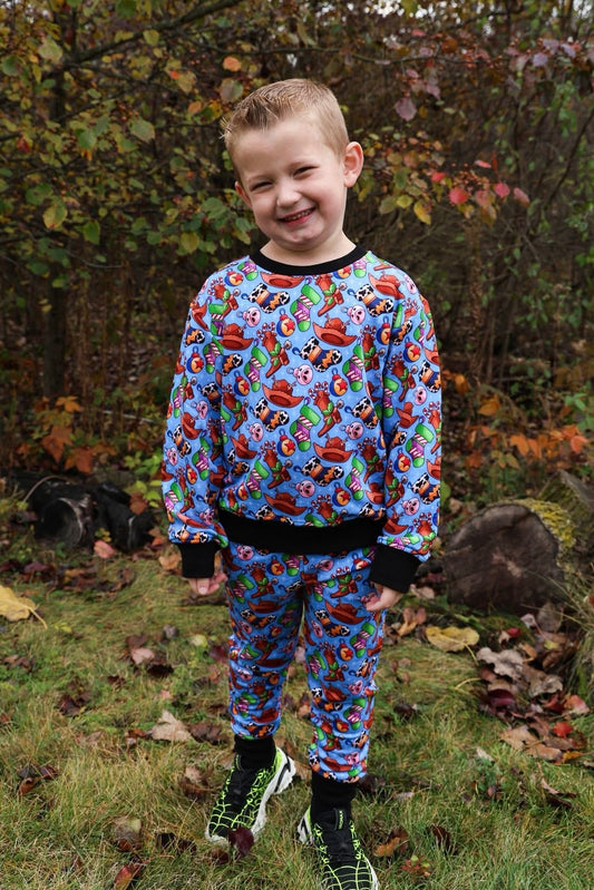 “To Infinity and Christmas” Jogger Set