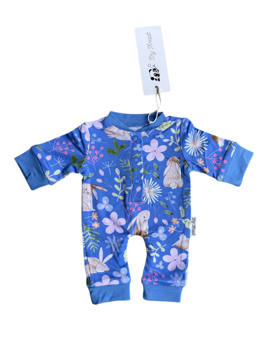 Spring Bunnies Doll Romper