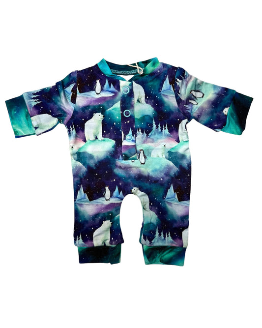 “Aurora Bearealis” Doll Romper