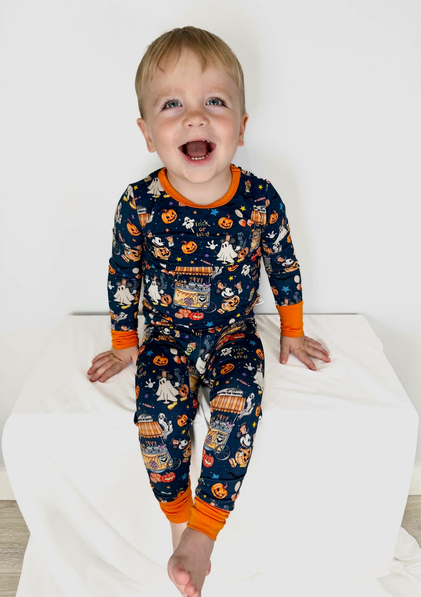 Steamboat Willie’s Not So Scary Halloween Two-Piece Pajamas