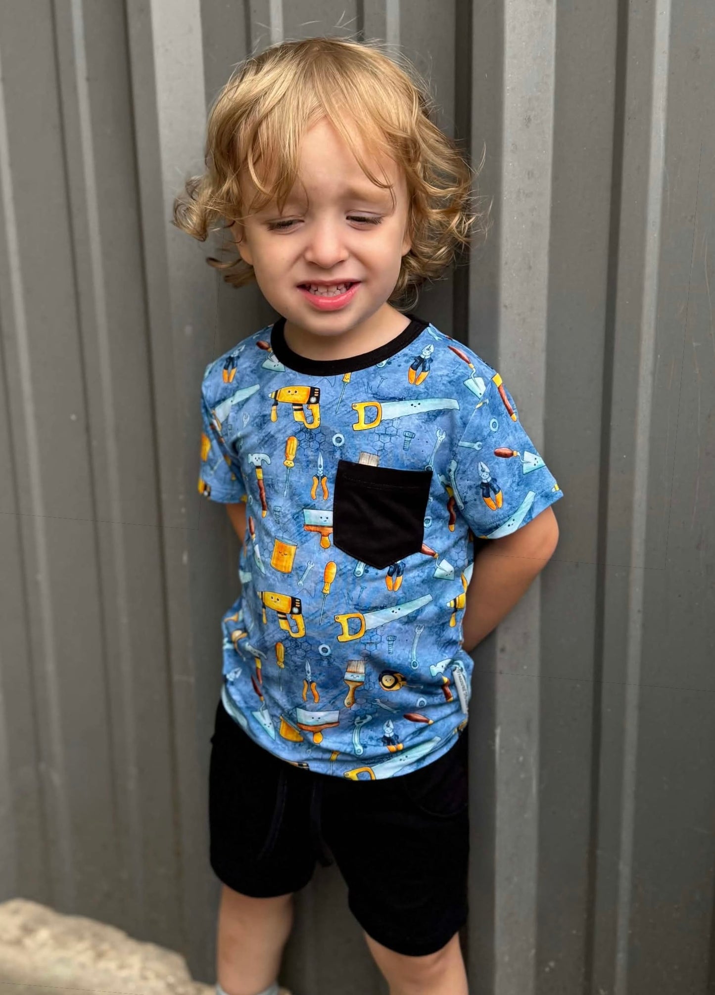 “Tools” Two-Piece Shorts Set