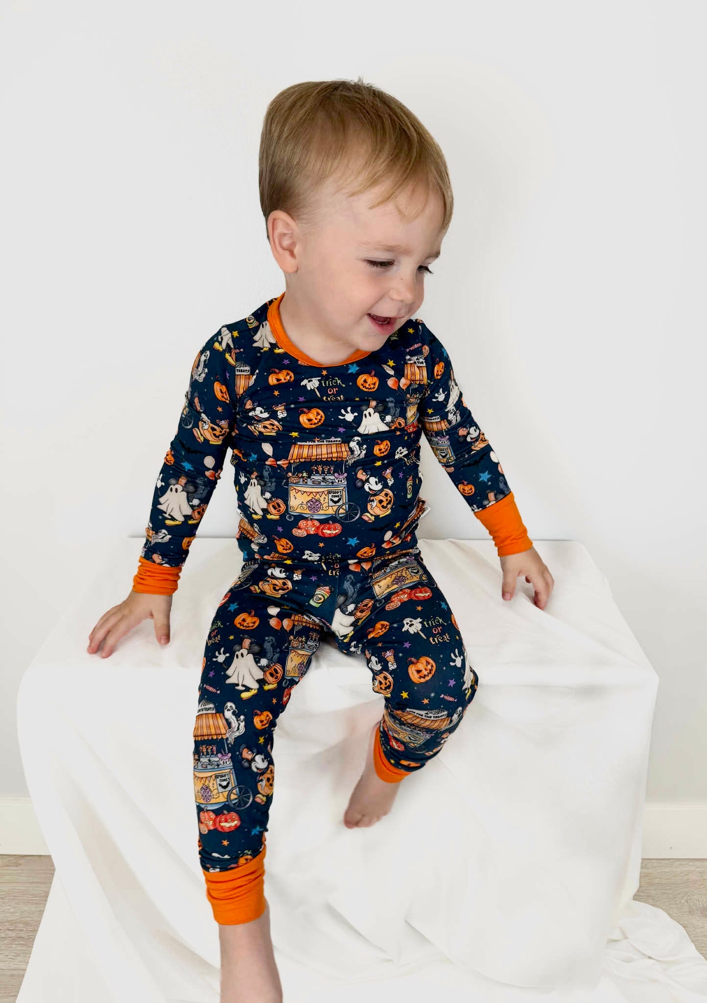 Steamboat Willie’s Not So Scary Halloween Two-Piece Pajamas