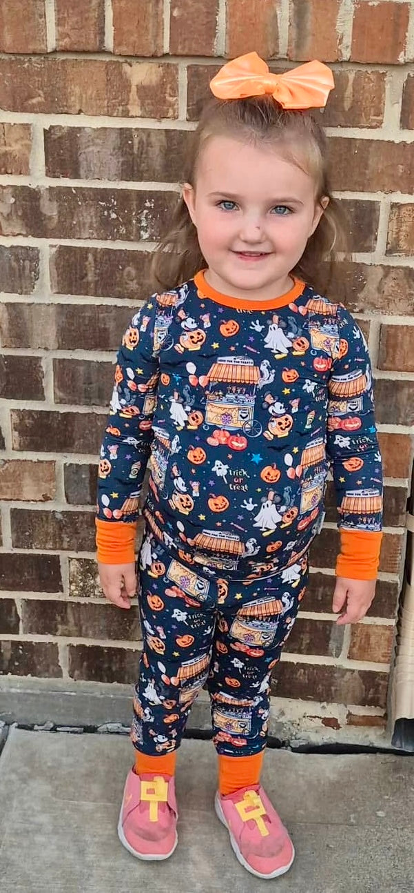 Steamboat Willie’s Not So Scary Halloween Two-Piece Pajamas