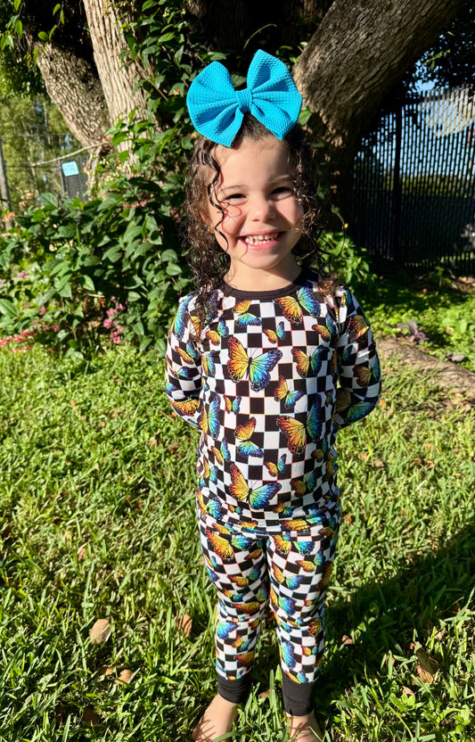 “The Clark Spark ~ Wired for Wonder” Two-Piece Pajamas