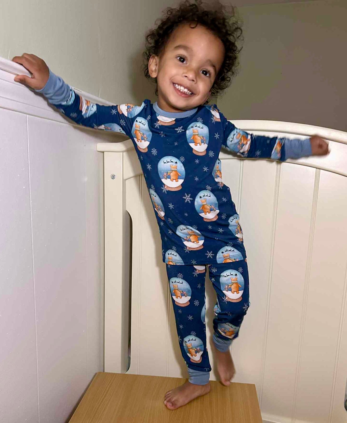 “Flurry Friends” Two-Piece Pajamas
